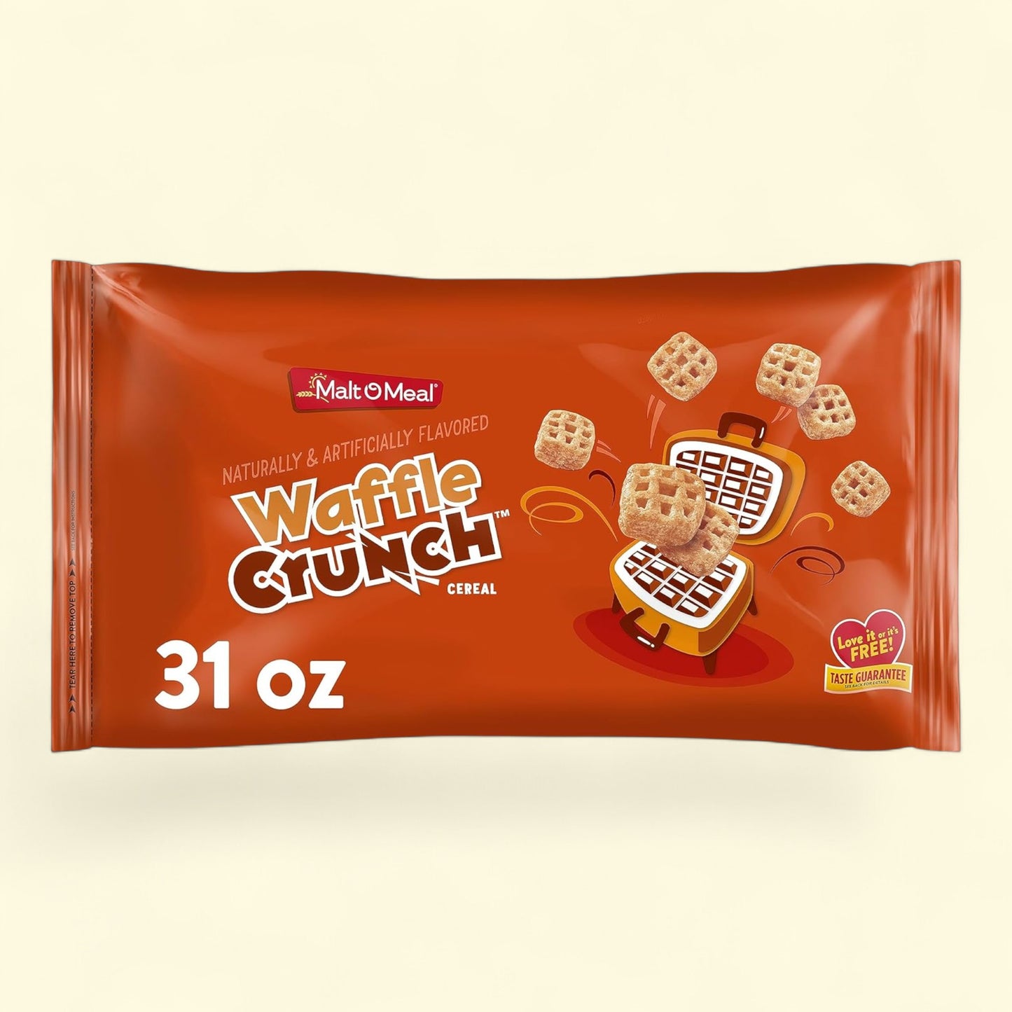 Malt-O-Meal Waffle Crunch, 31 oz