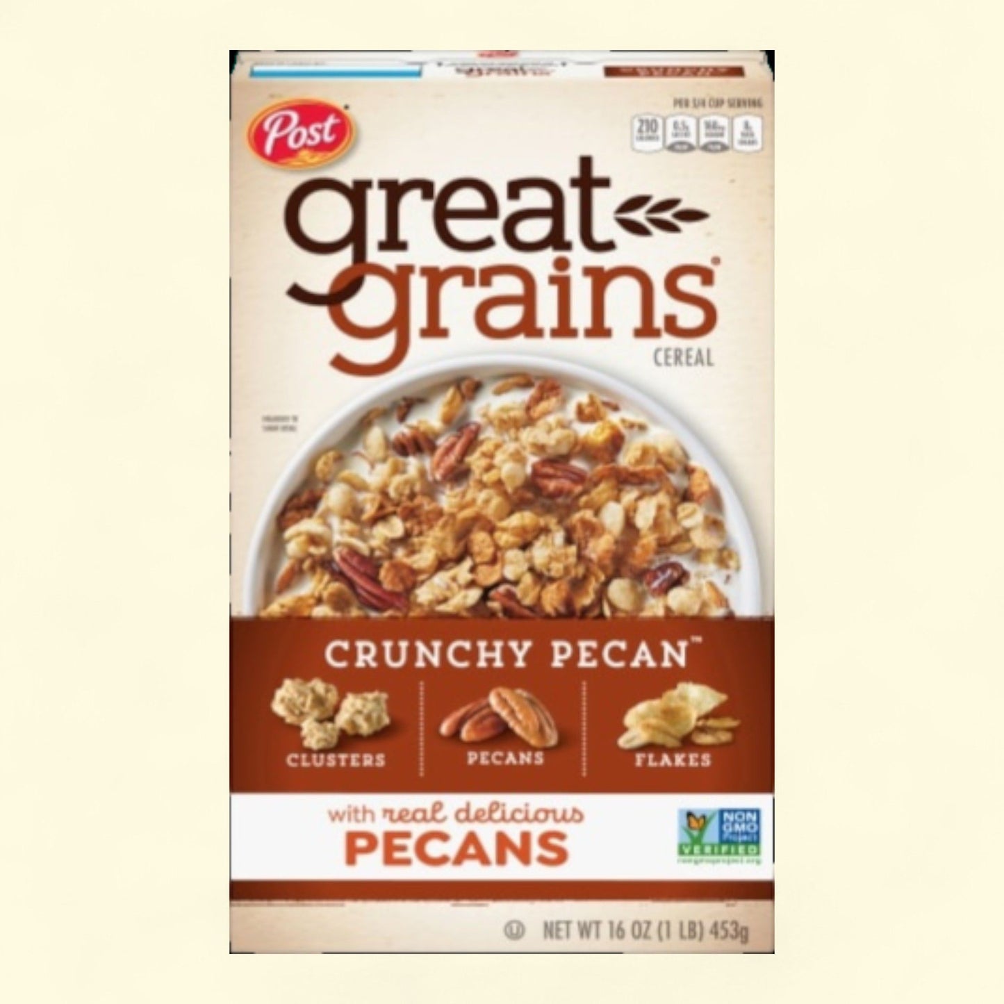 Great Grains Crunchy Pecan Cereal, 16 oz