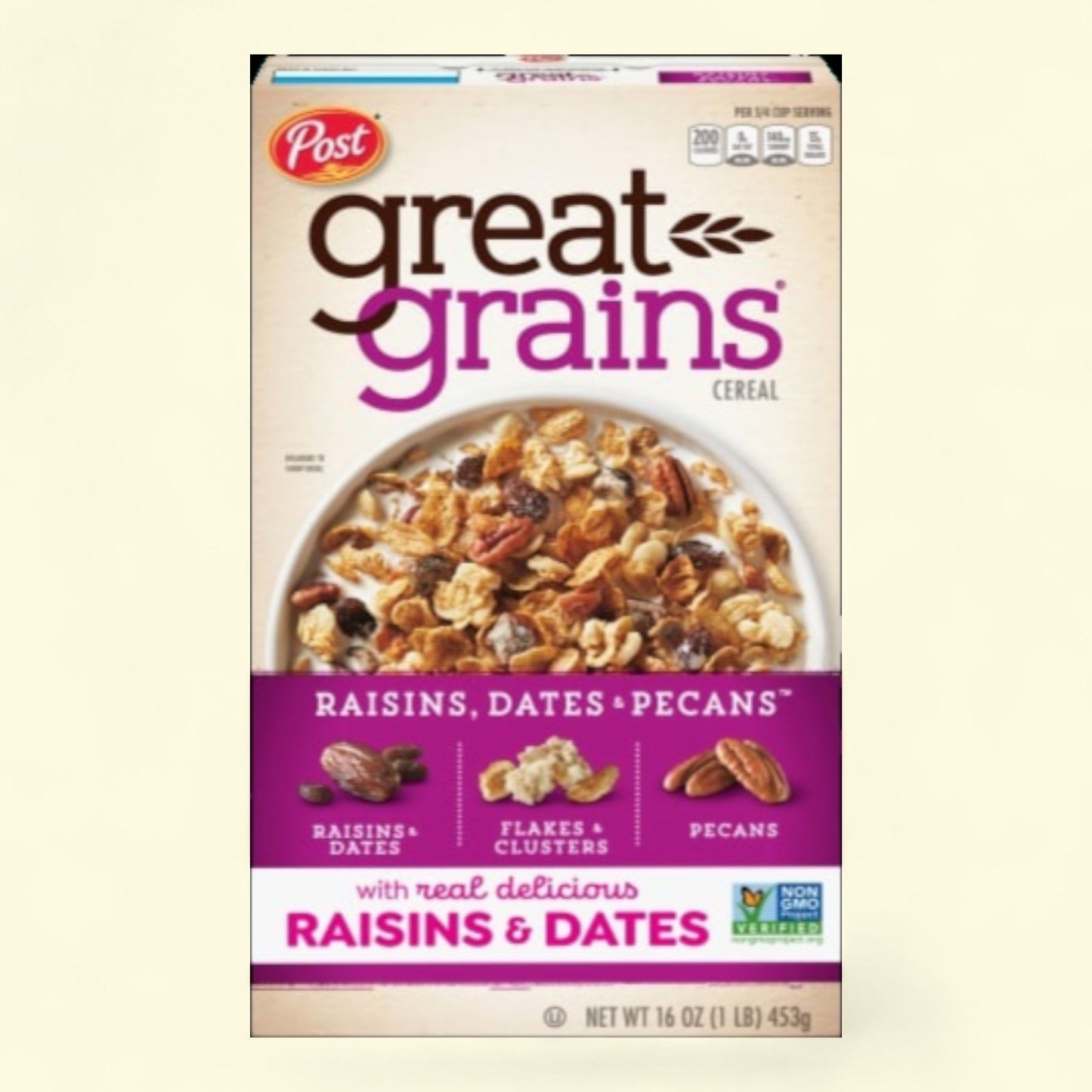 Great Grains Raisins Dates & Pecans Cereal, 16 oz