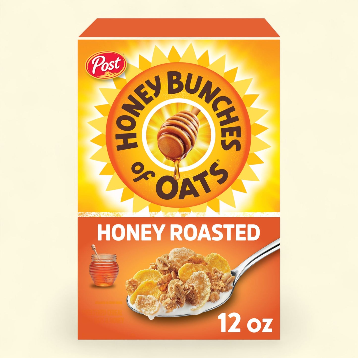 Céréales Honey Bunches of Oats au miel et aux noix, 340 g