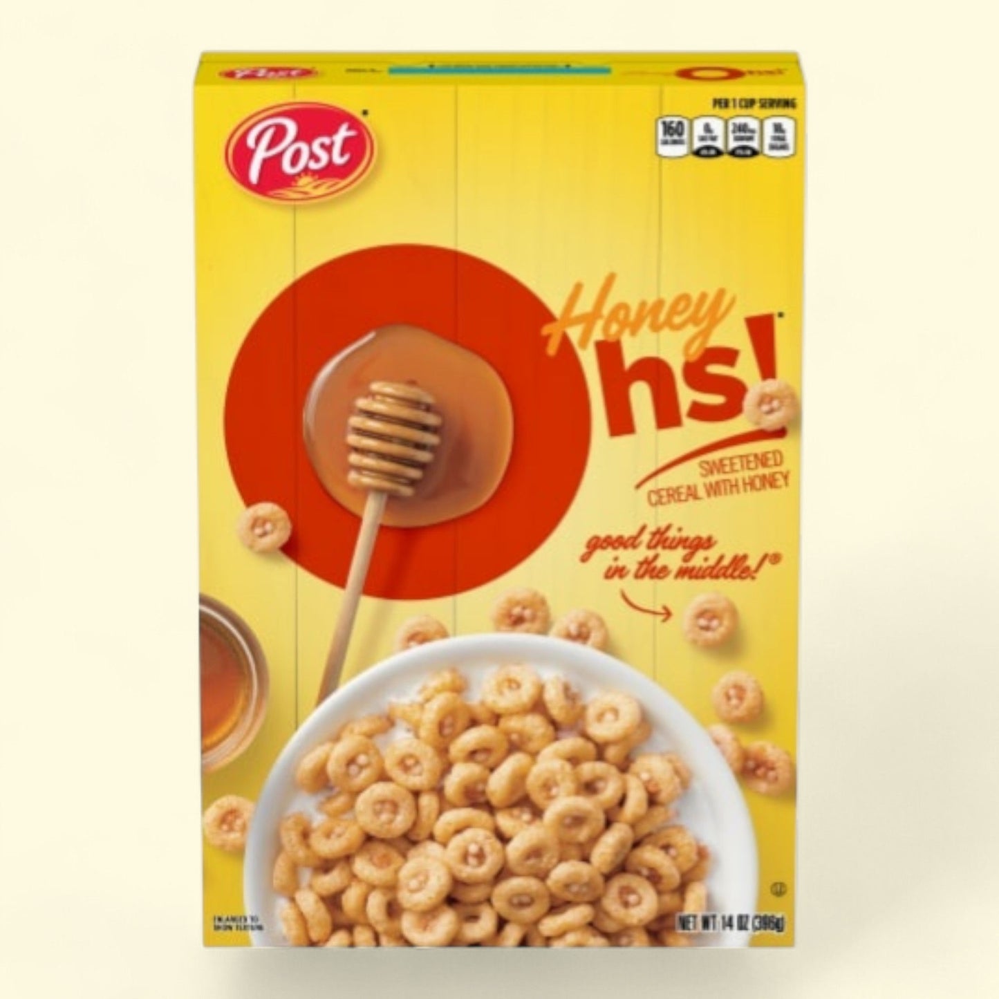Honey Ohs! Cereal, 14 oz