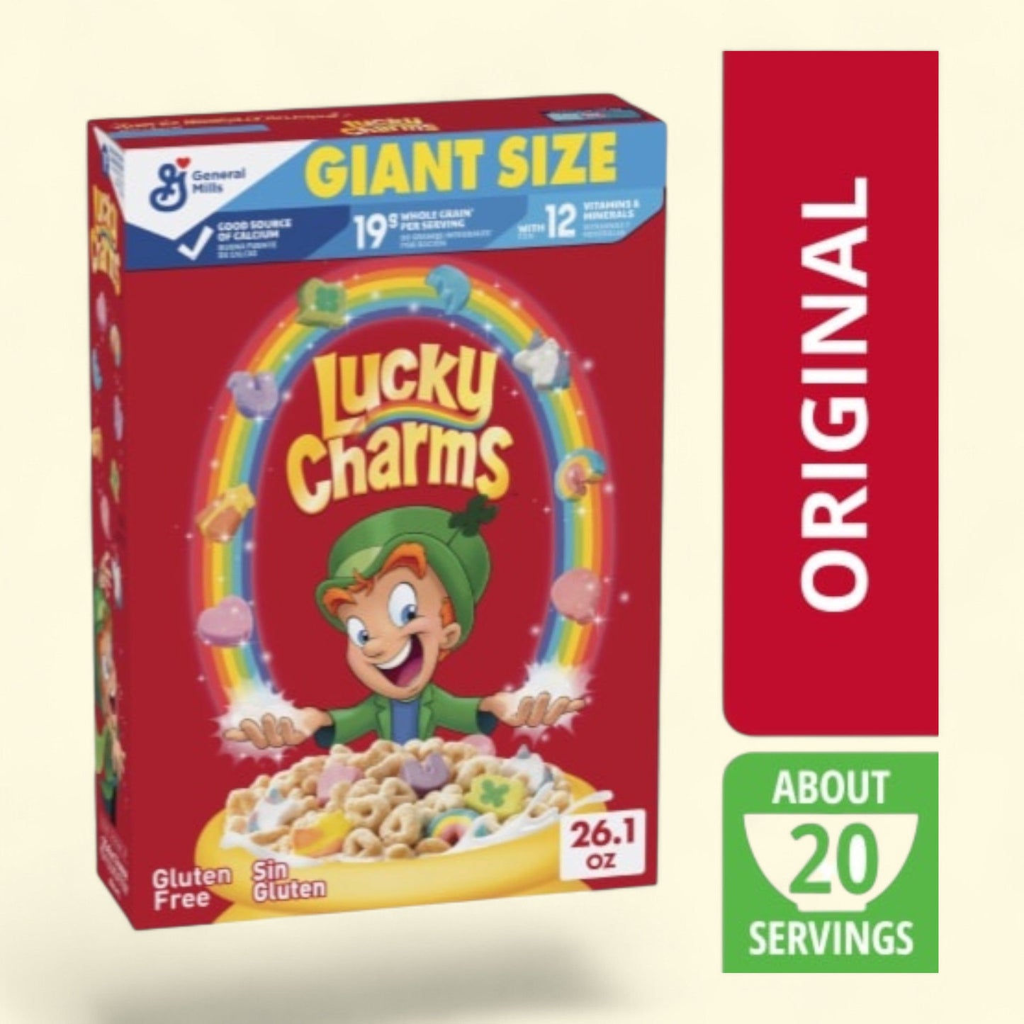Lucky Charms, Giant Size, 26.1 oz