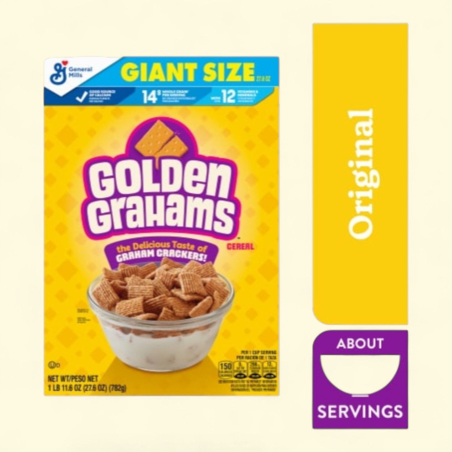 Golden Grahams, Giant Size, 27.6 oz