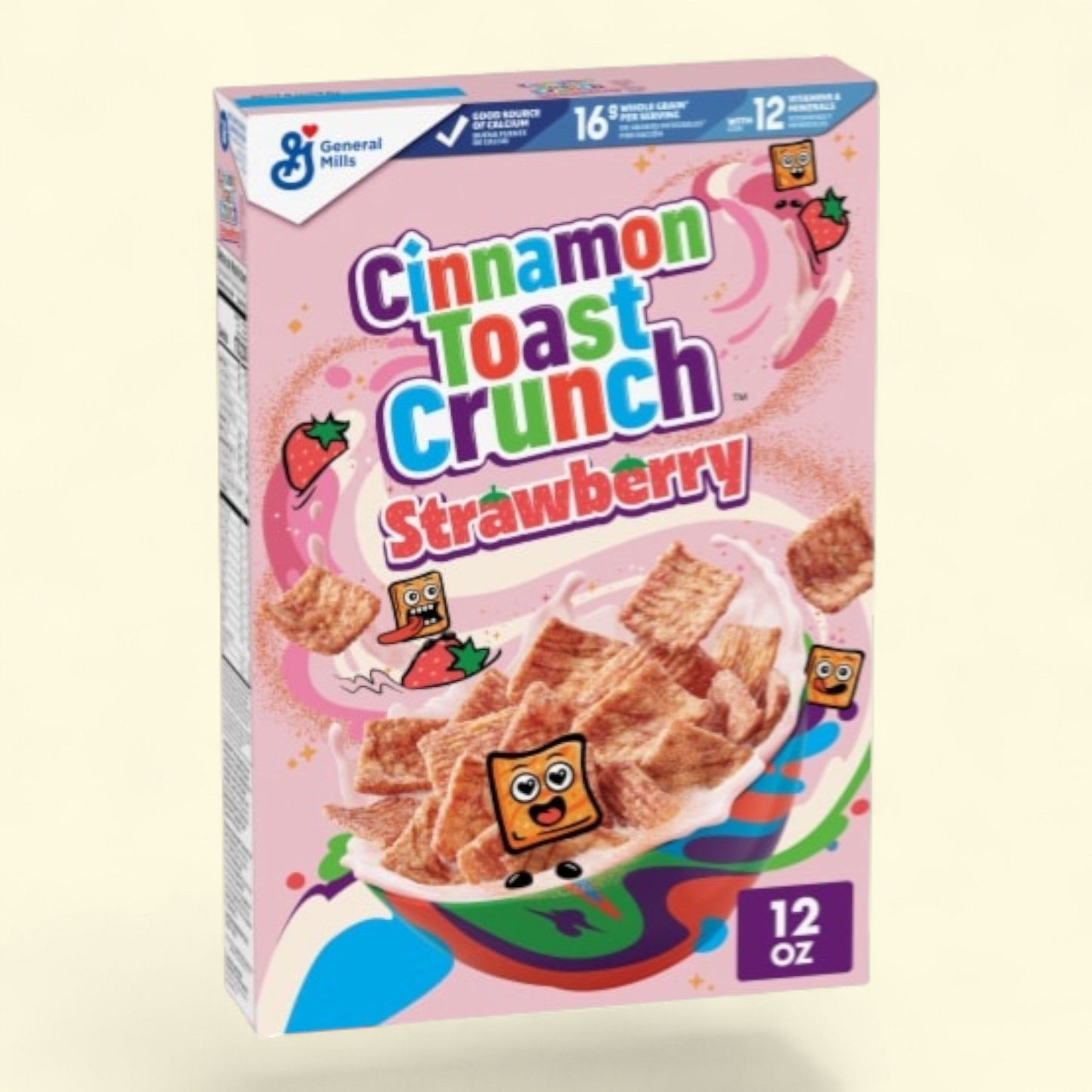 Céréales Cinnamon Toast Crunch à la fraise, 340 g