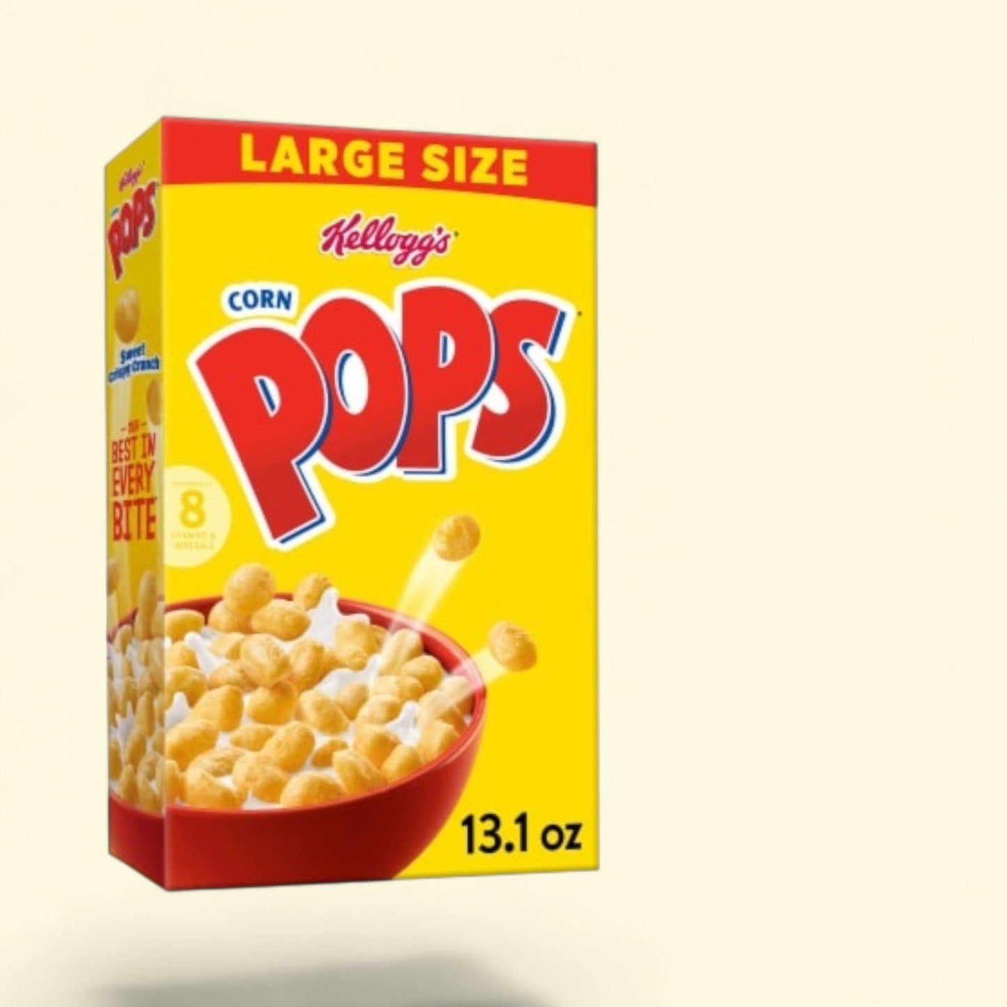 Kellogg's Corn Pops, Large Size, 13 oz