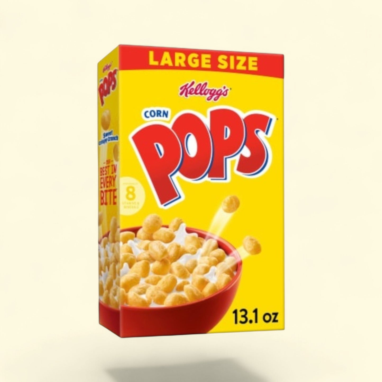 Kellogg's Corn Pops, Large Size, 13 oz — authentic US product shipped worldwide by Treatspree