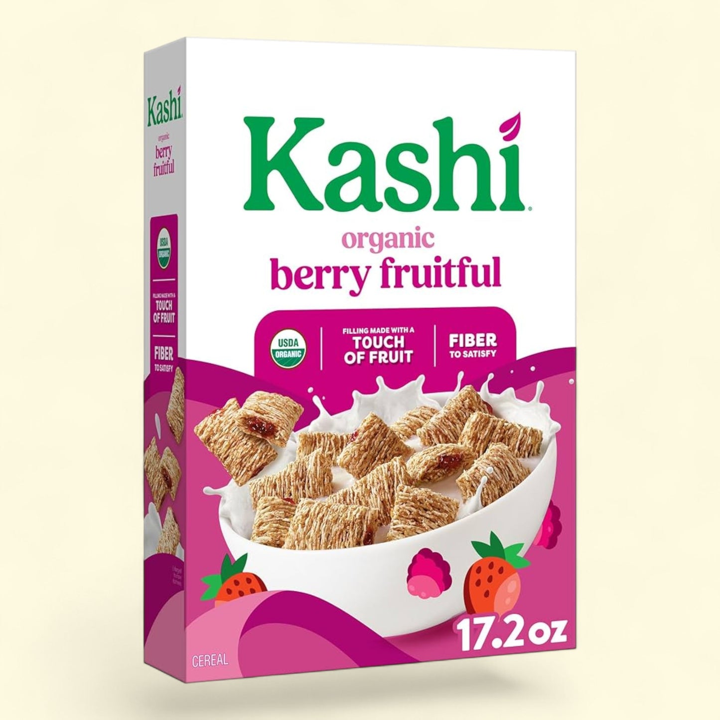 Kashi Organic Berry Fruitful Breakfast Cereal, 17.2oz