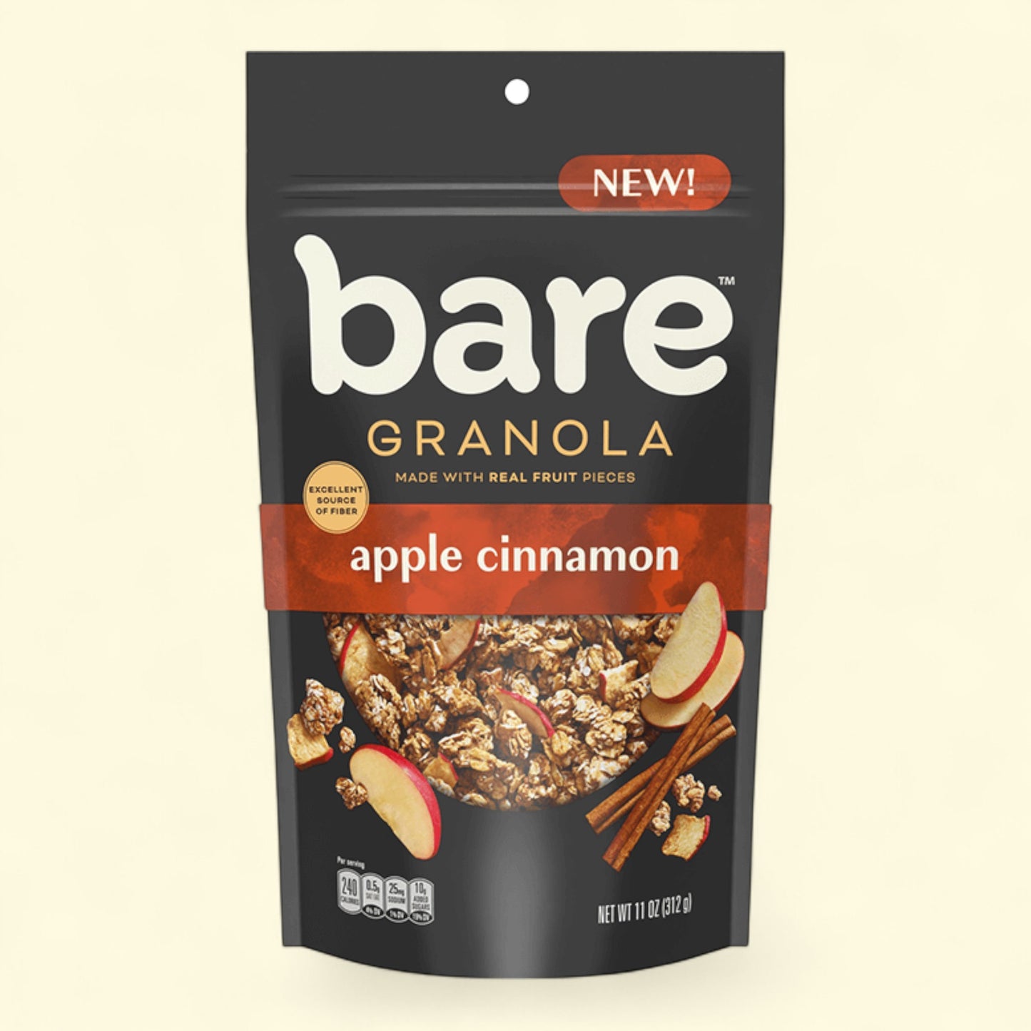 Bare Granola, Apple Cinnamon 11 oz