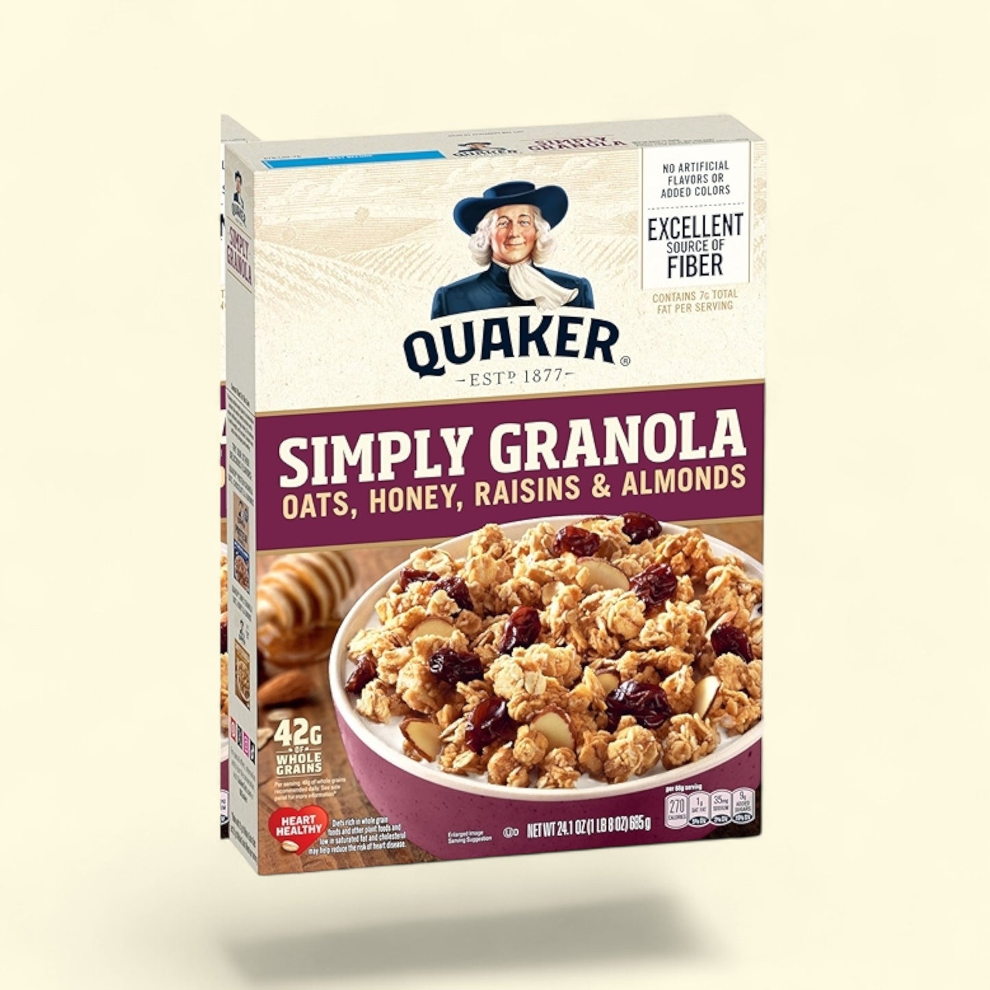 Quaker Simply Granola Breakfast Cereal, 24.1 oz