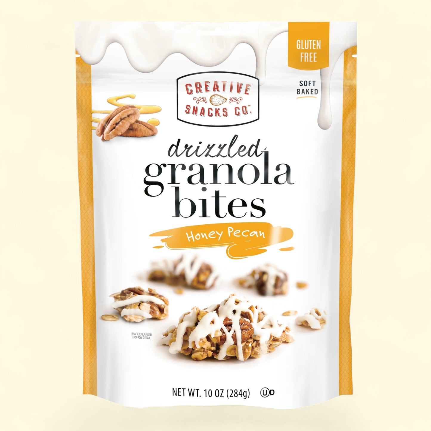 Creative Snacks Granola Bites, Honey Pecan Drizzle, 10 oz