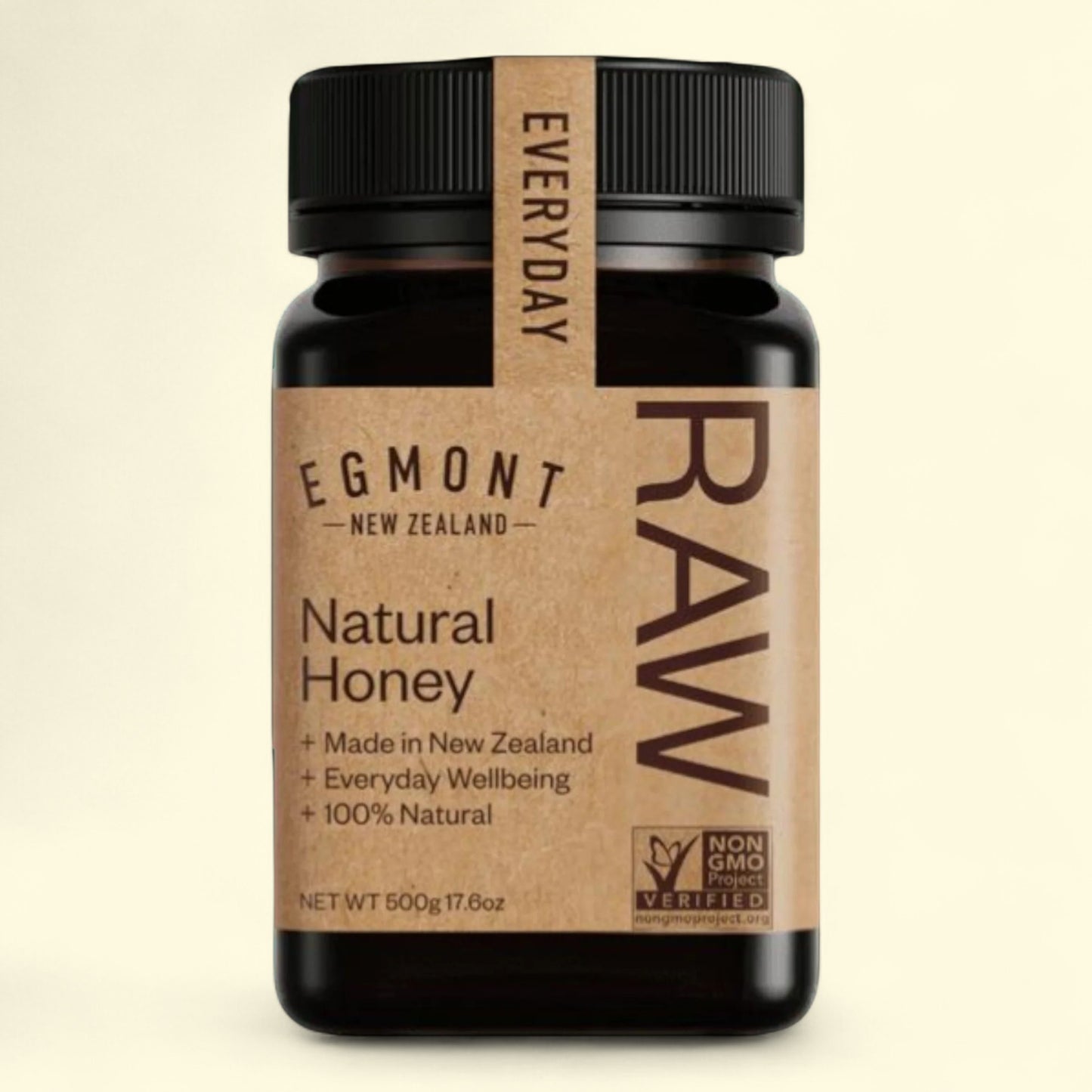 Egmont Honey Raw Honey, 17.6oz (500 gram)