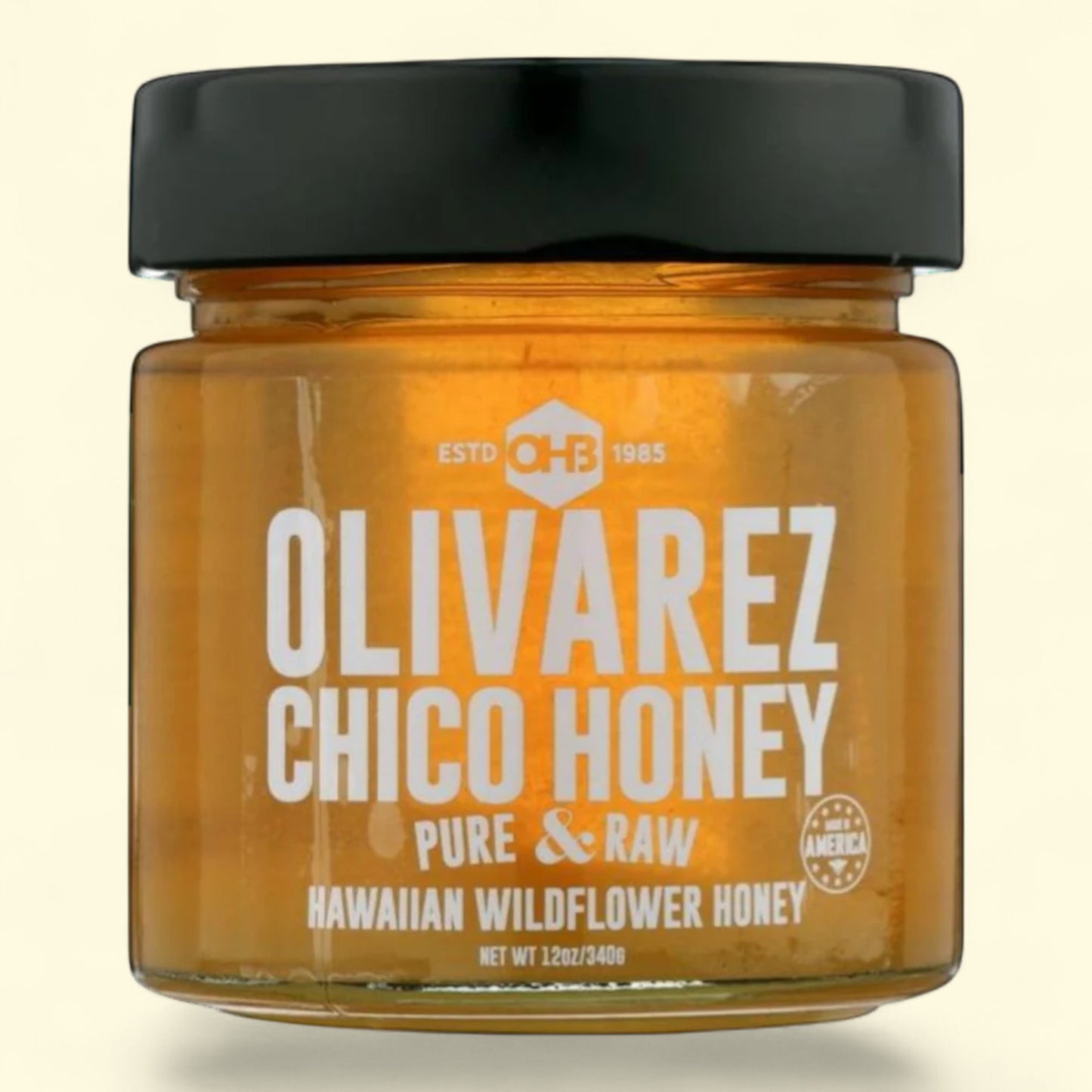 OHB Chico Honey Company, Hawaiian Wildflower Honey, 12oz Jar