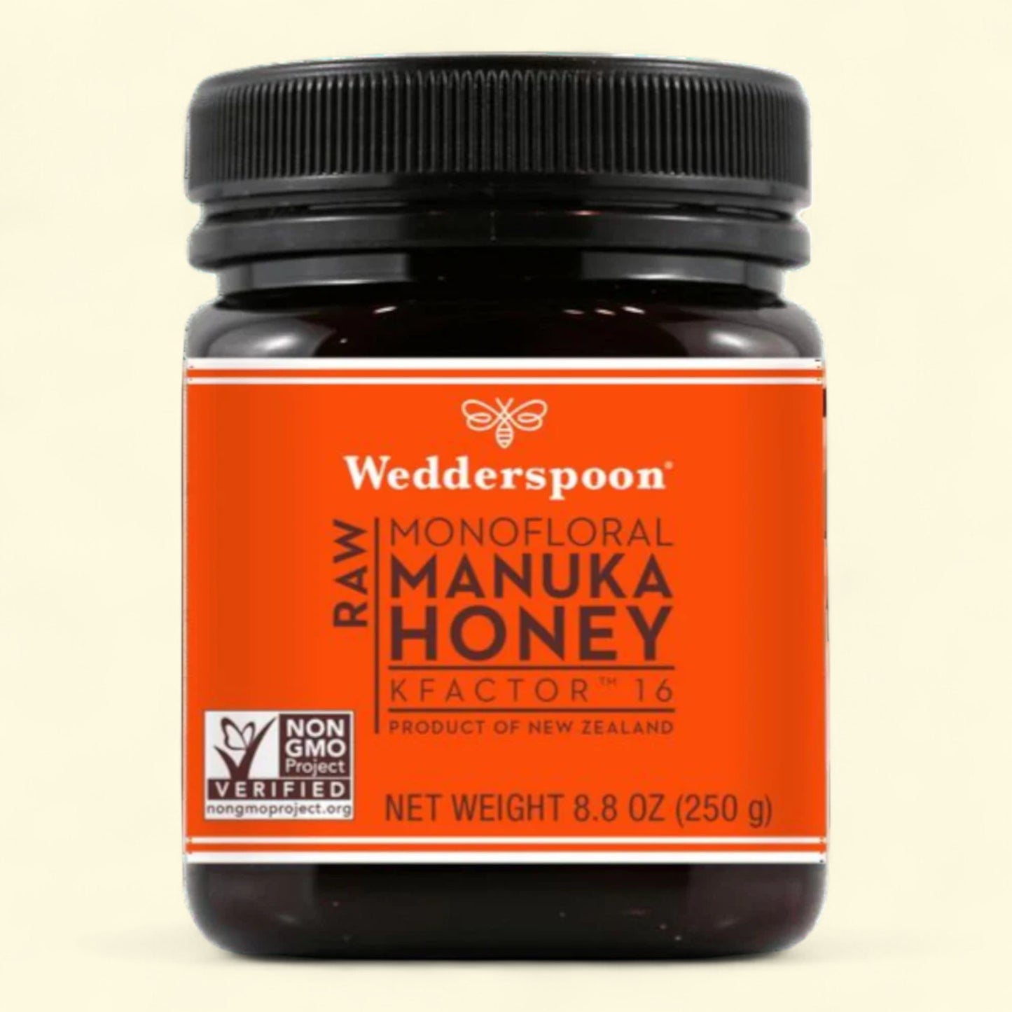Wedderspoon Manuka Honey, Kfactor 16, 8.8 Oz