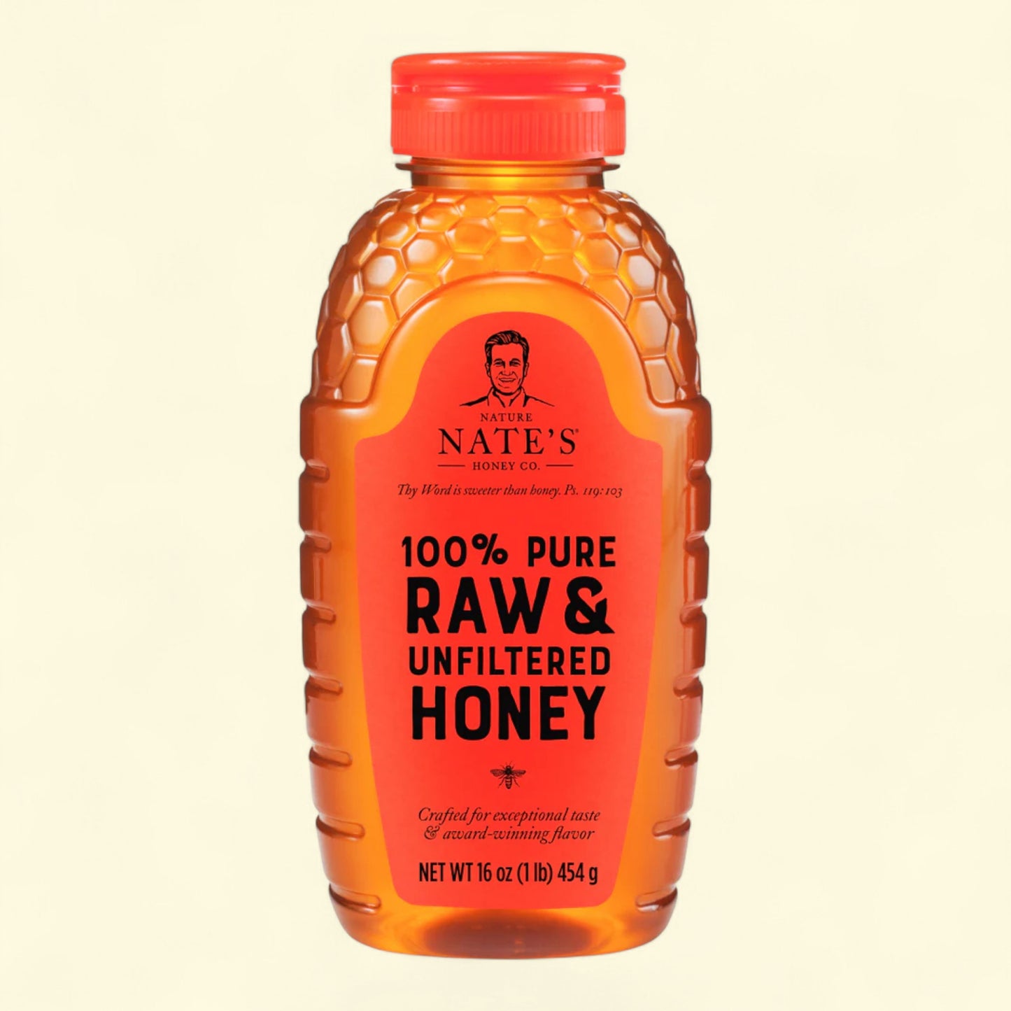 Nature Nate's 100% Pure Raw & Unfiltered Honey, 16 oz