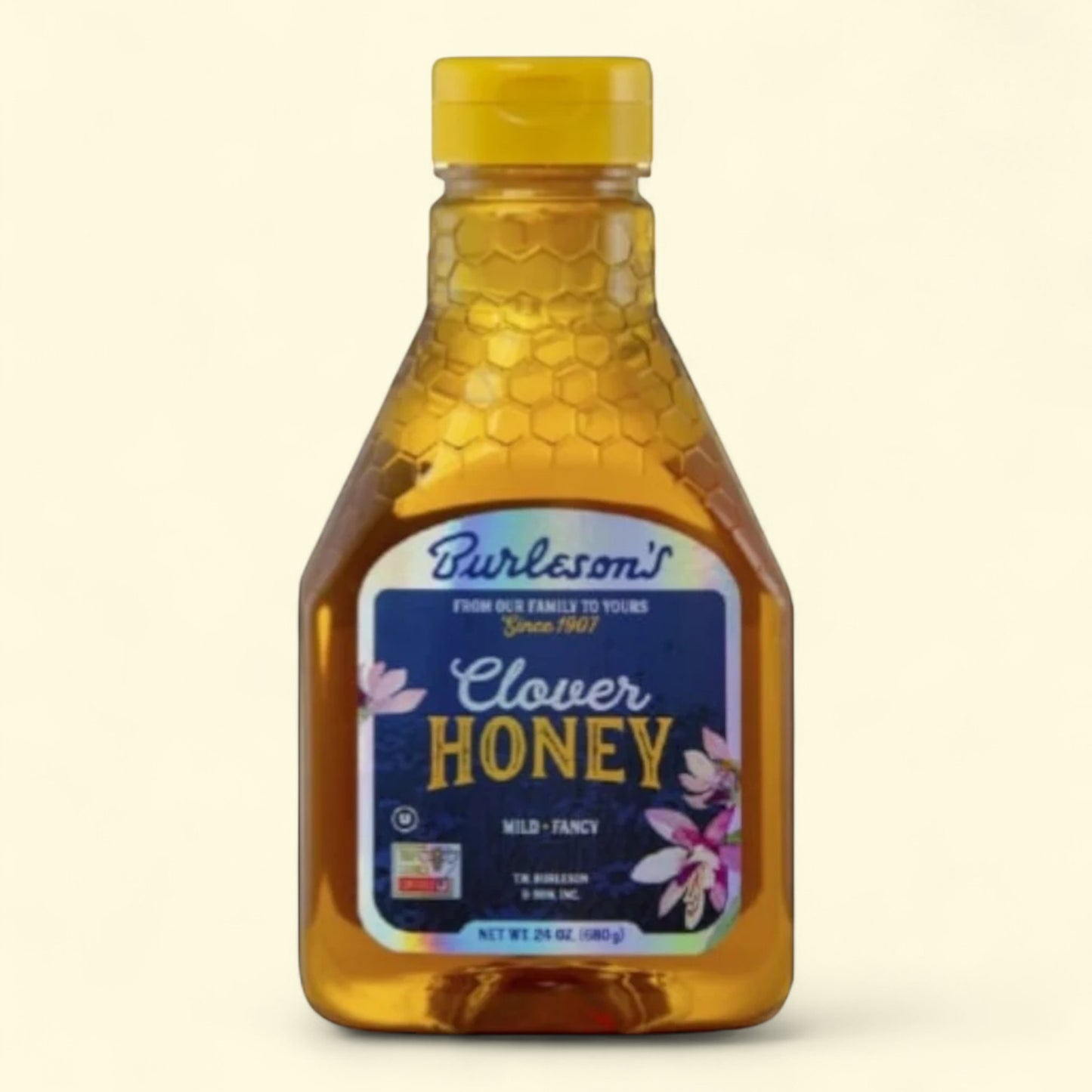 Burleson's Clover Honey, 24 oz
