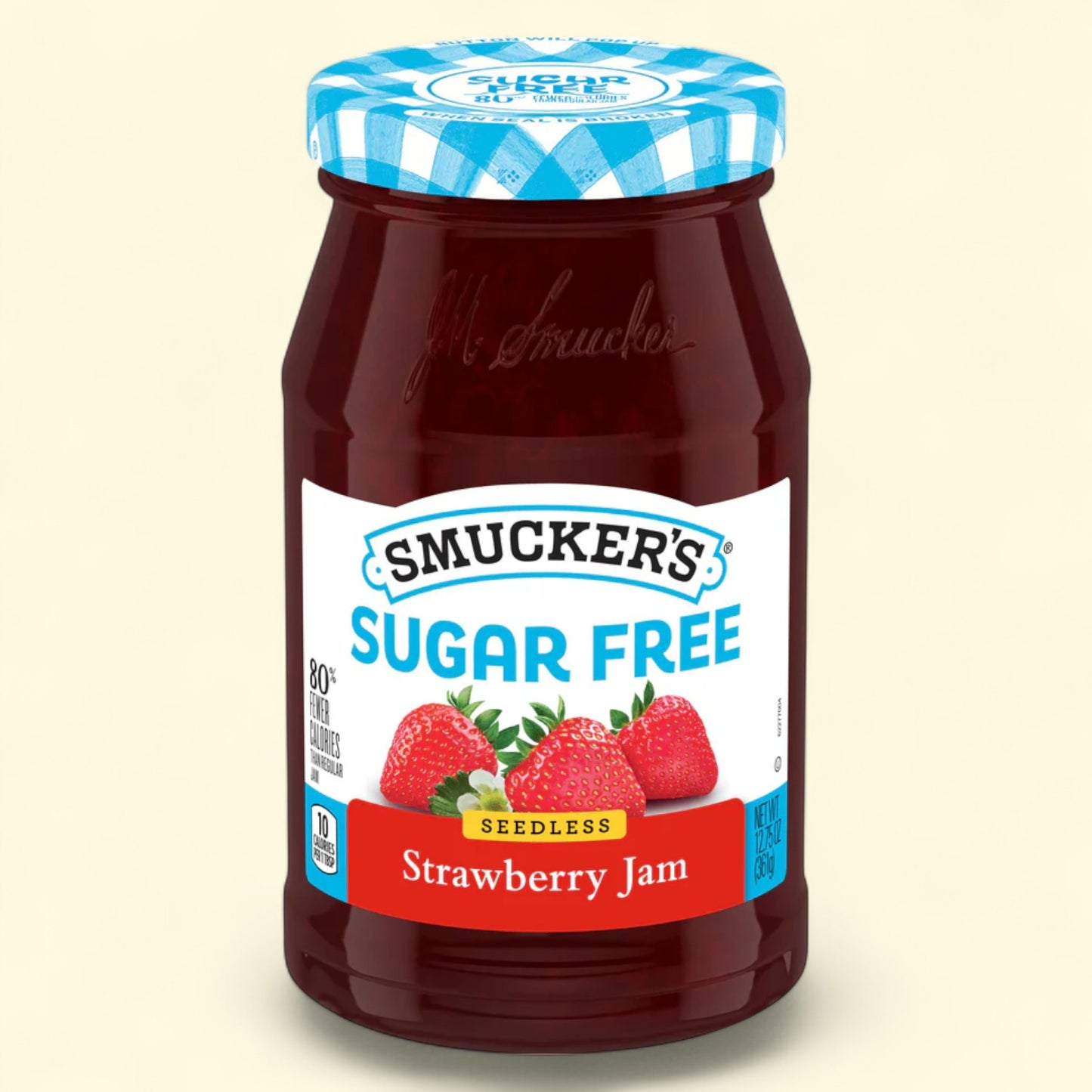 Confiture de fraises sans pépins et sans sucre Smucker's, 360 g