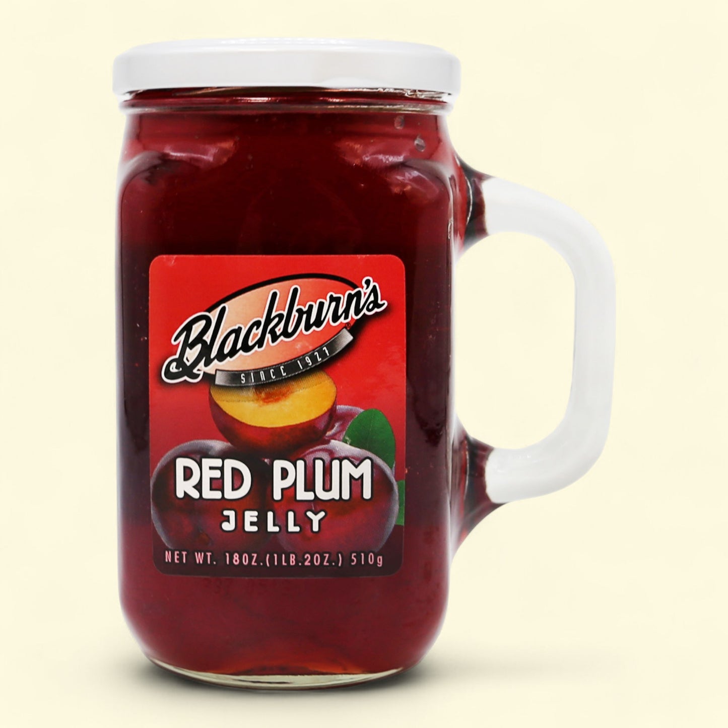 Confiture de prunes rouges Blackburn, pot de 500 g