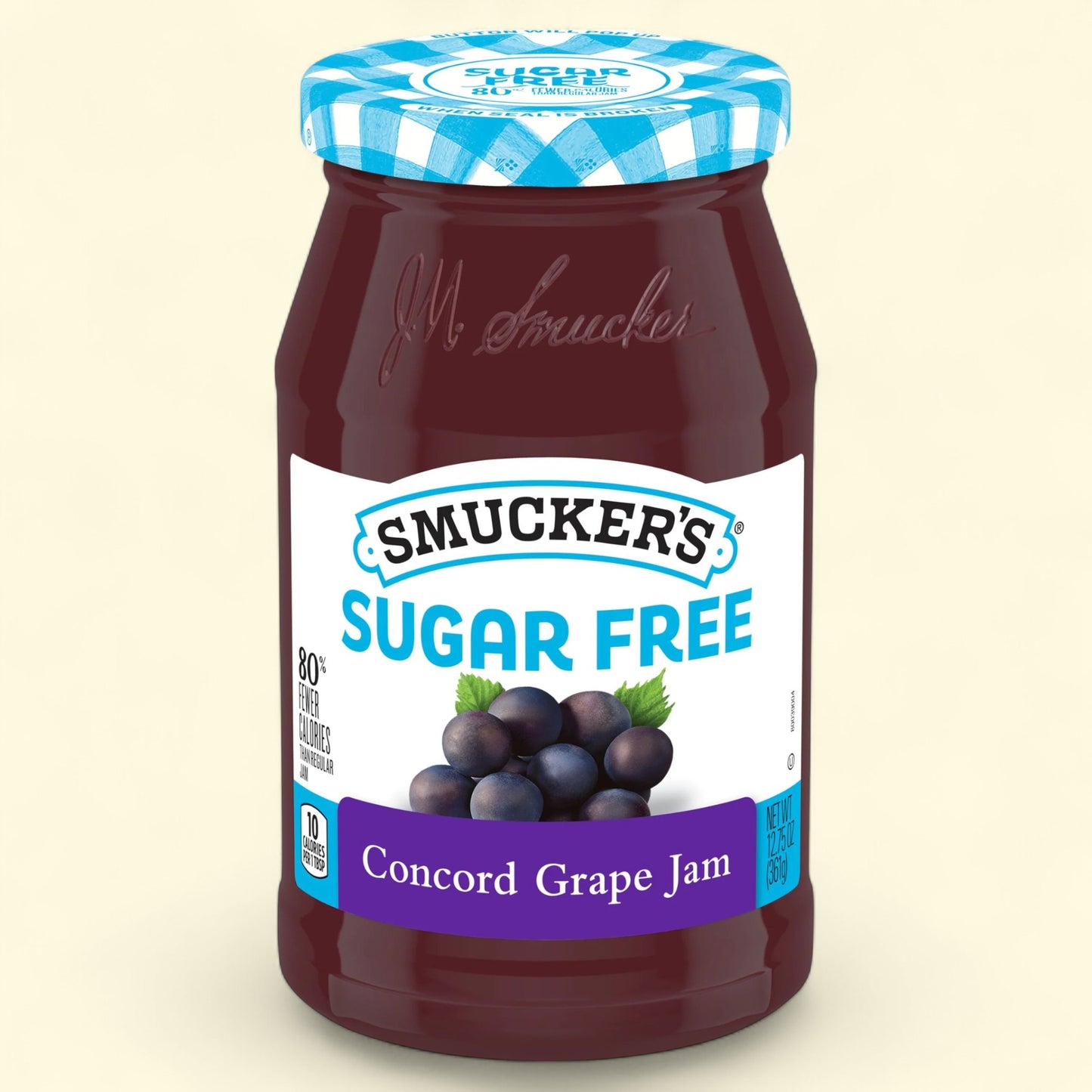 Confiture de raisin Concord sans sucre Smucker's, 360 g