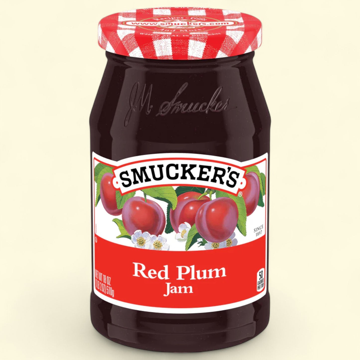 Confiture de prunes rouges Smucker's, 510 g