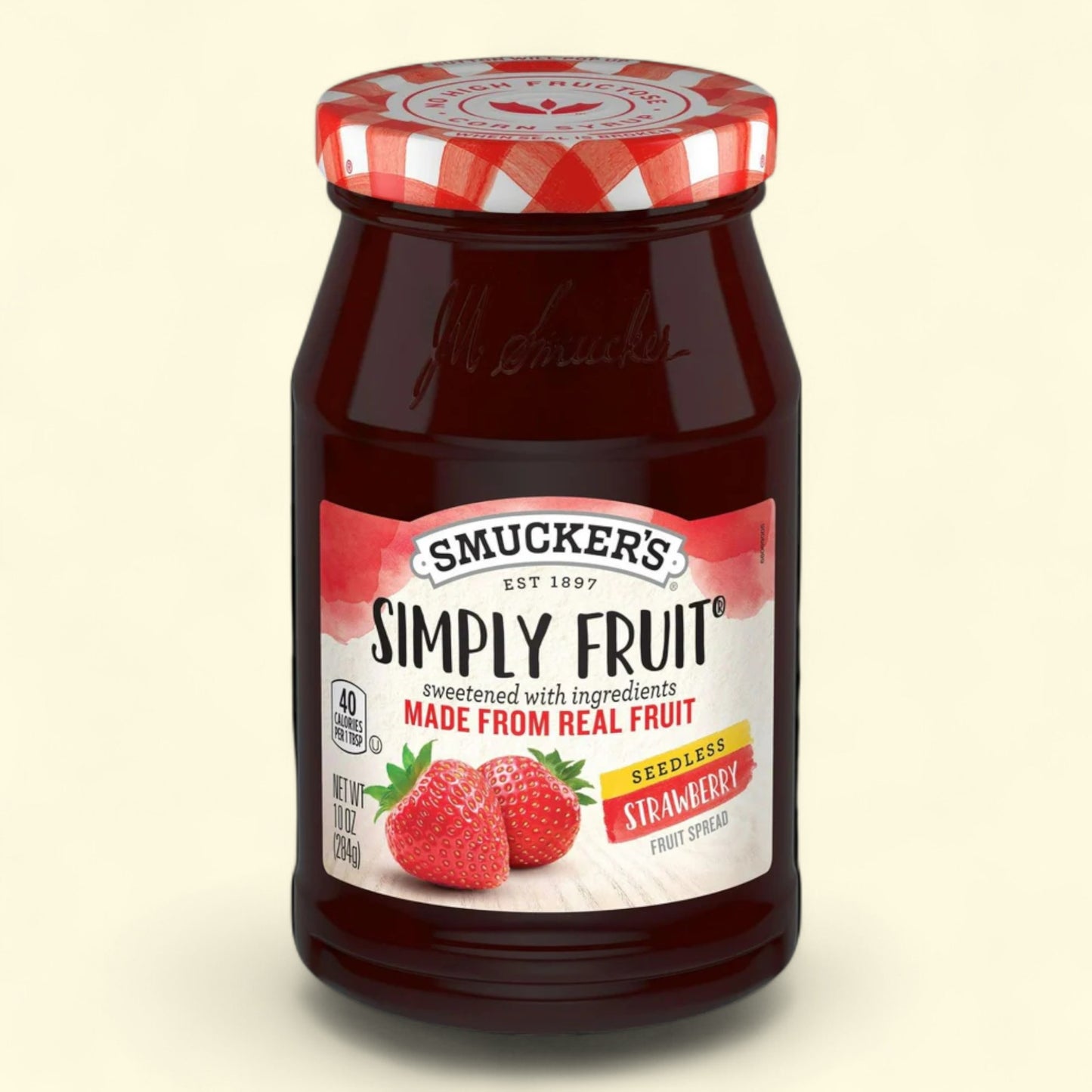 Smucker's Simply Fruit Strawberry Fruit Spread, 10 Ounces