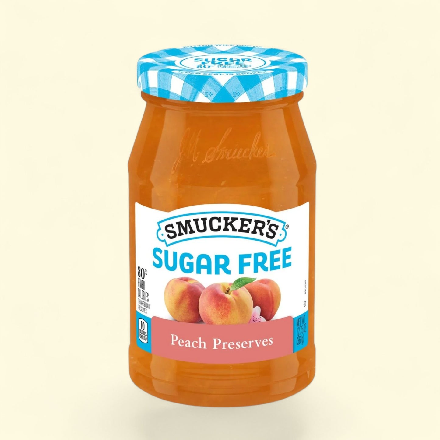 Confiture de pêches Smucker's avec Splenda, 360 g