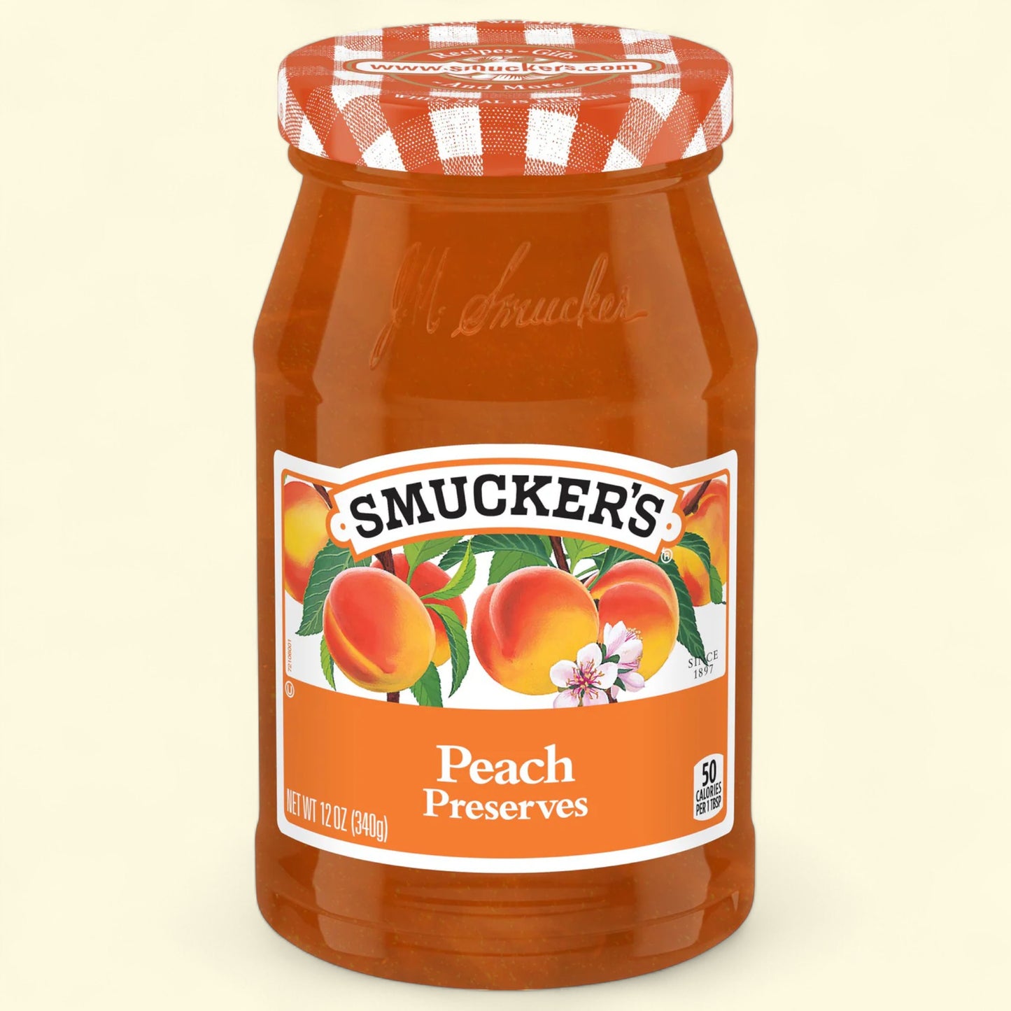 Smucker's Peach Preserves, 18 Ounces