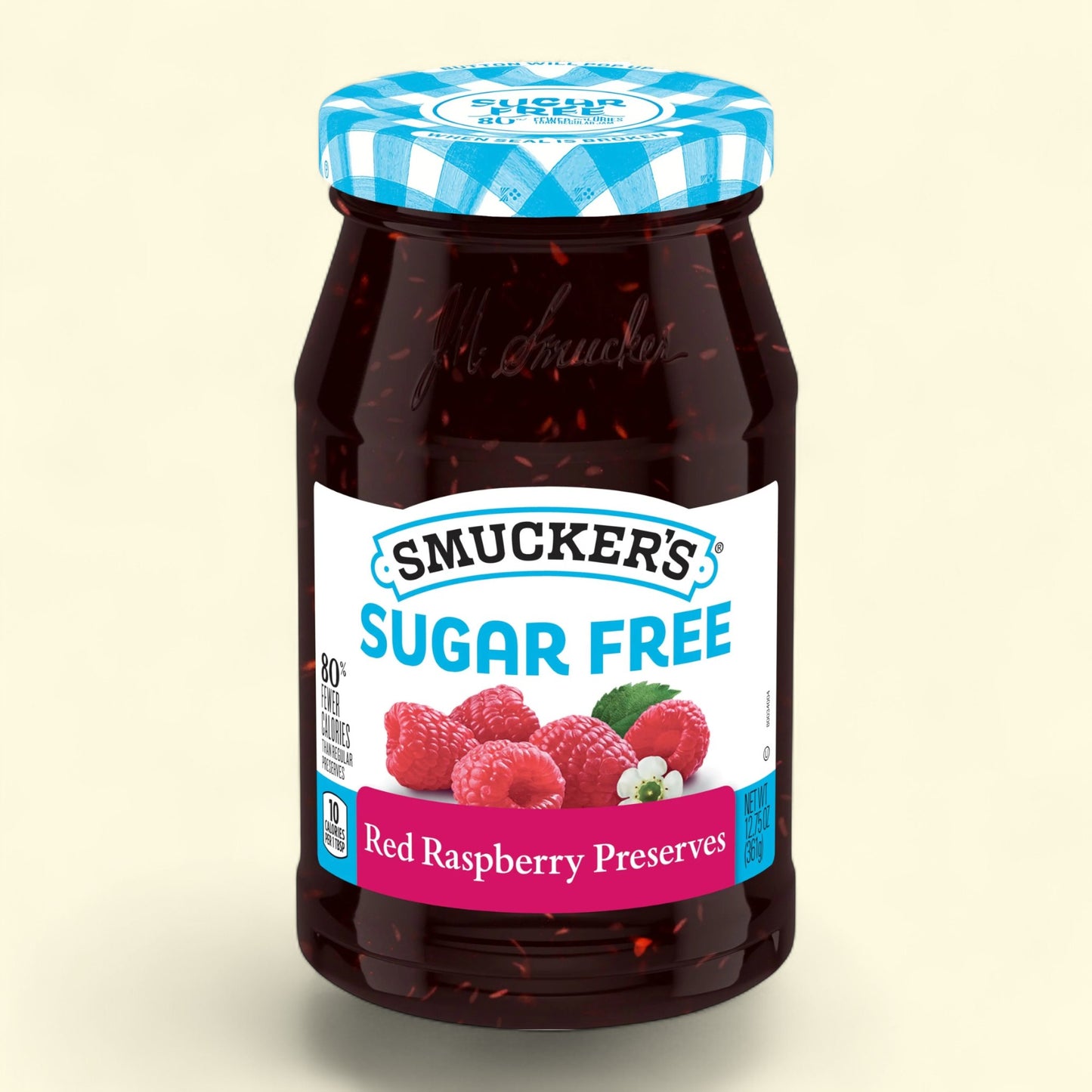 Smucker's Sugar Free Red Raspberry Preserves, 12.75 oz