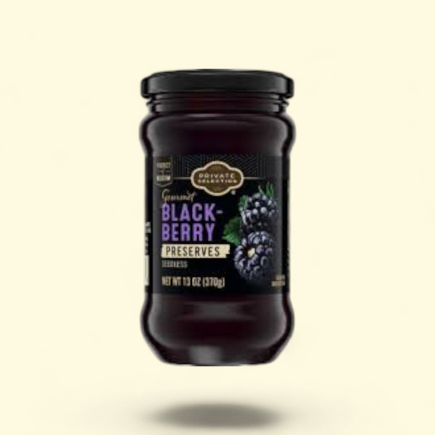 Private Selection Blackberry Preserves, Seedless, 13 oz.