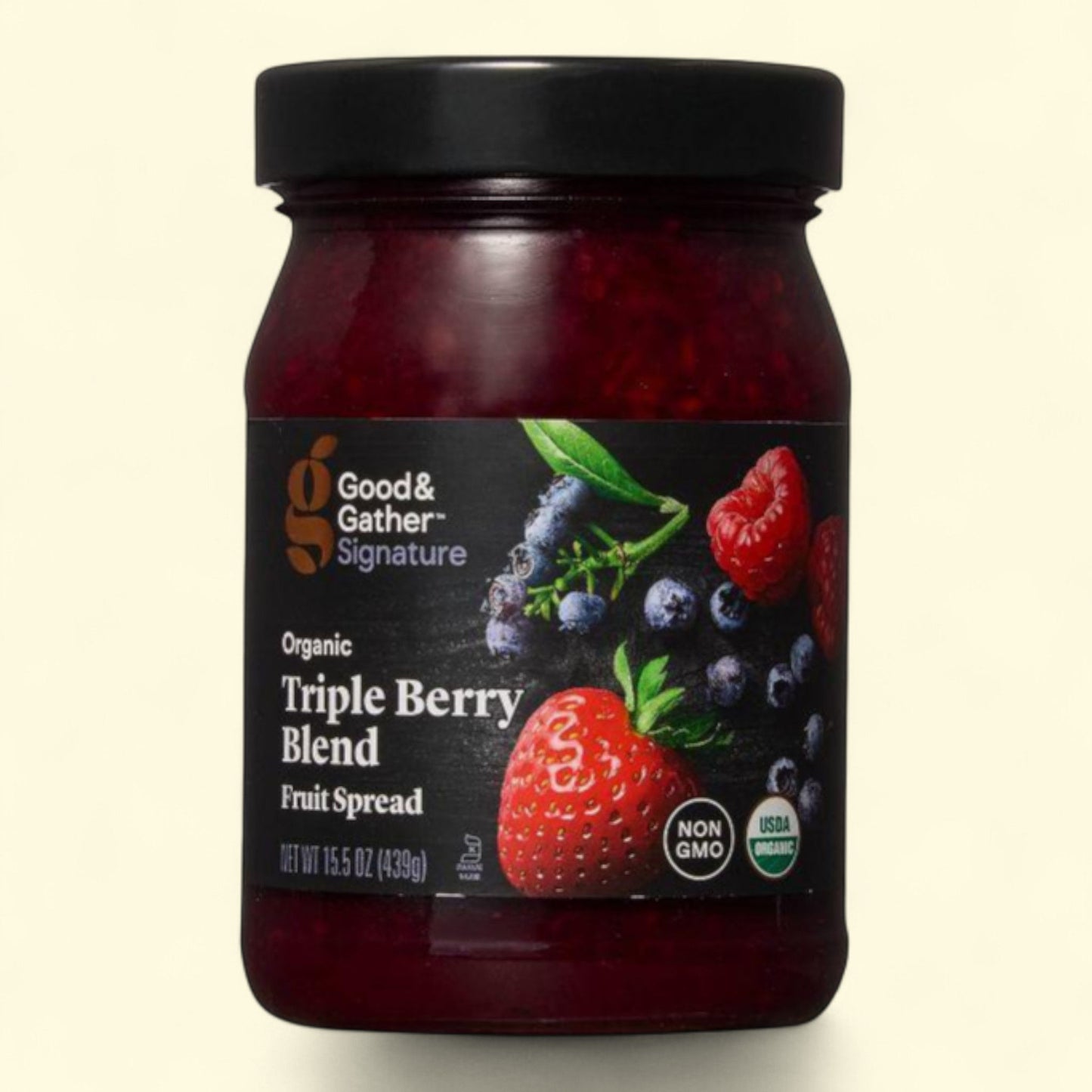 Good & Gather, Signature Organic Triple Berry Fruit Spread, 15.5oz