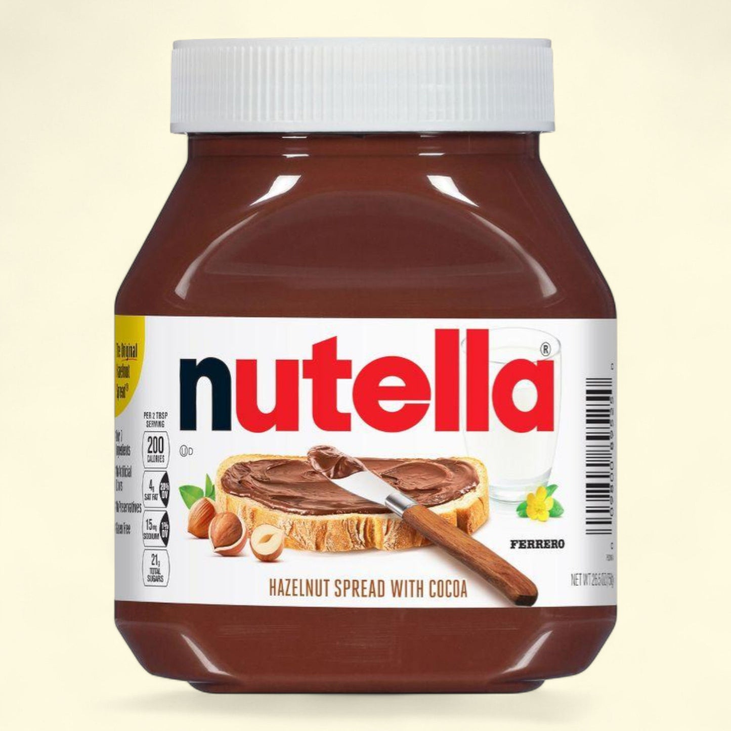 Nutella Chocolate Hazelnut Spread, 26.5oz