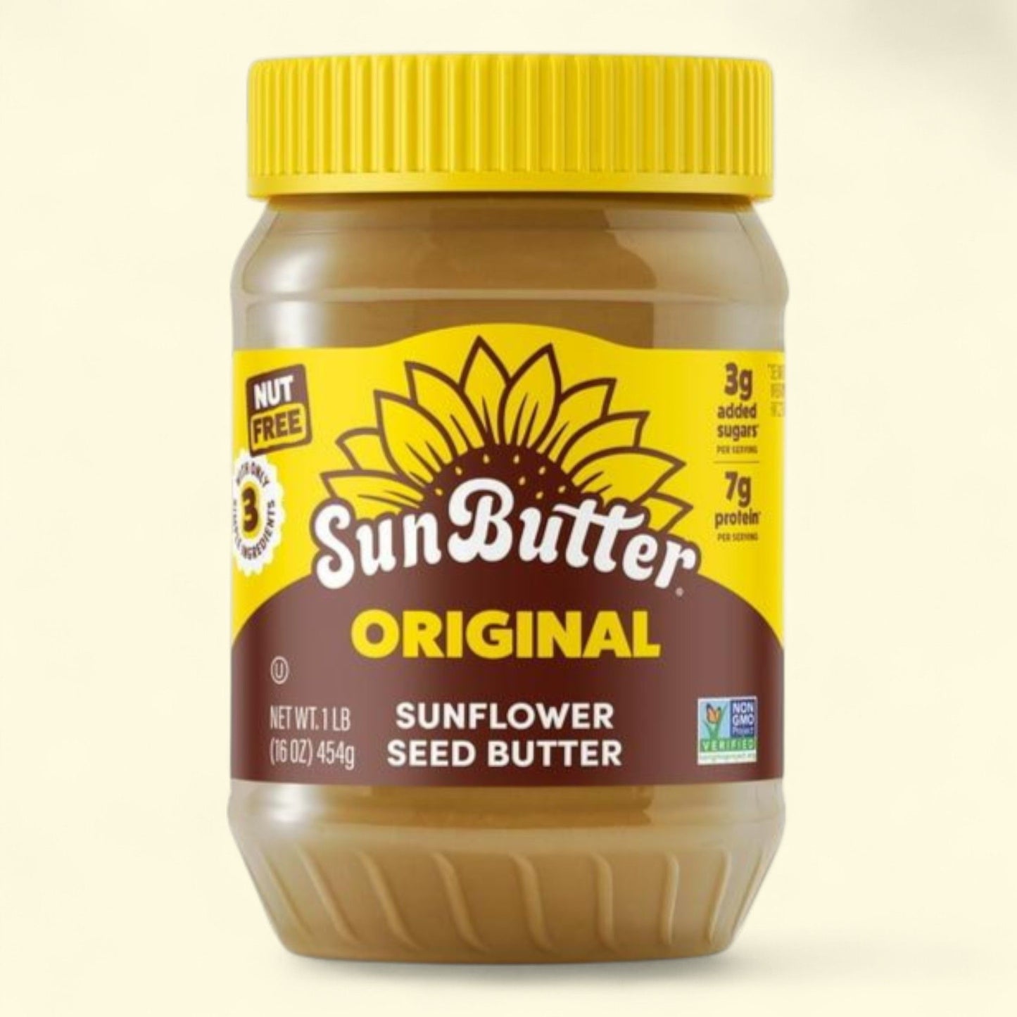 SunButter Original Sunflower Seed Butter, 16 oz Jar