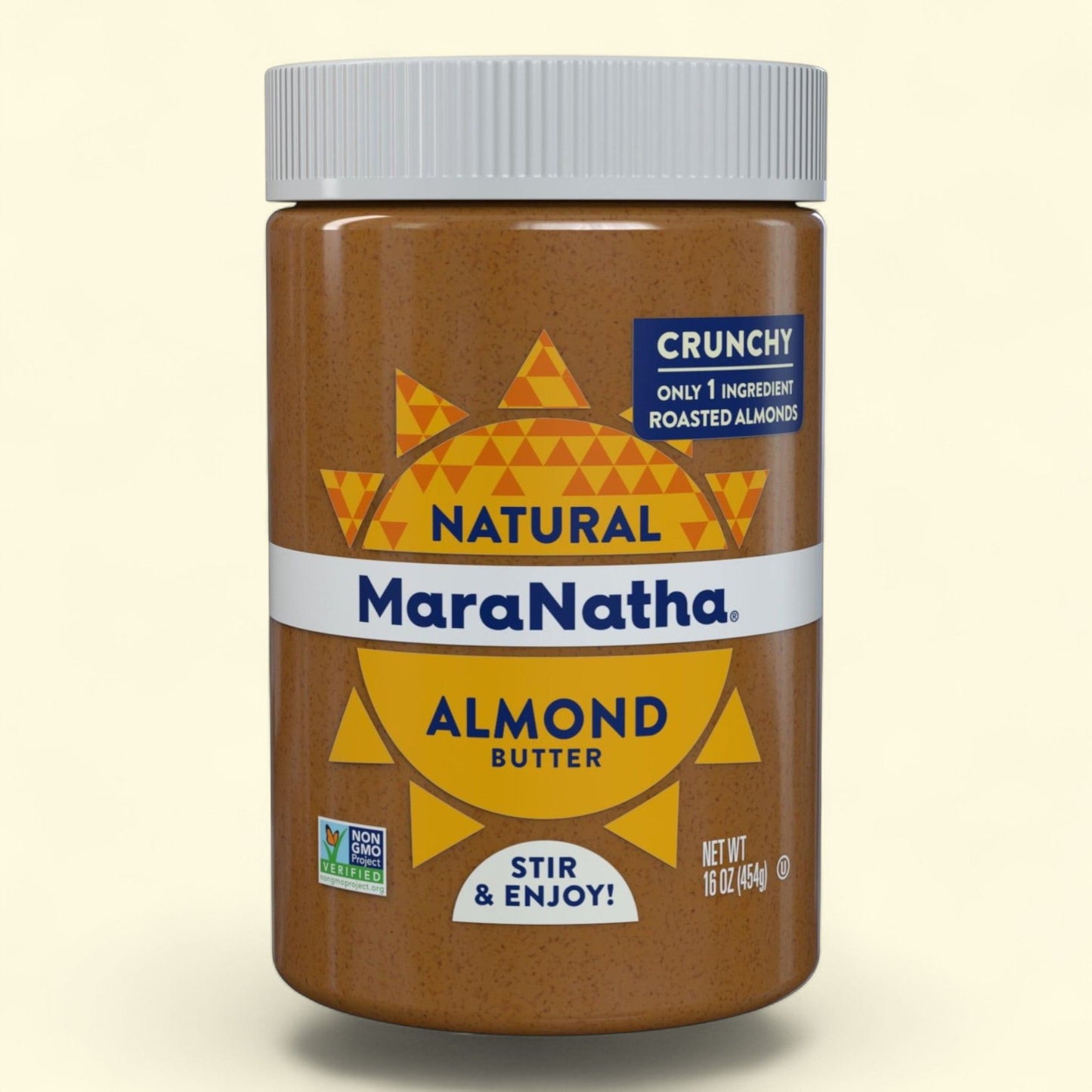 Beurre d'amande MaraNatha, croquant, 450 g