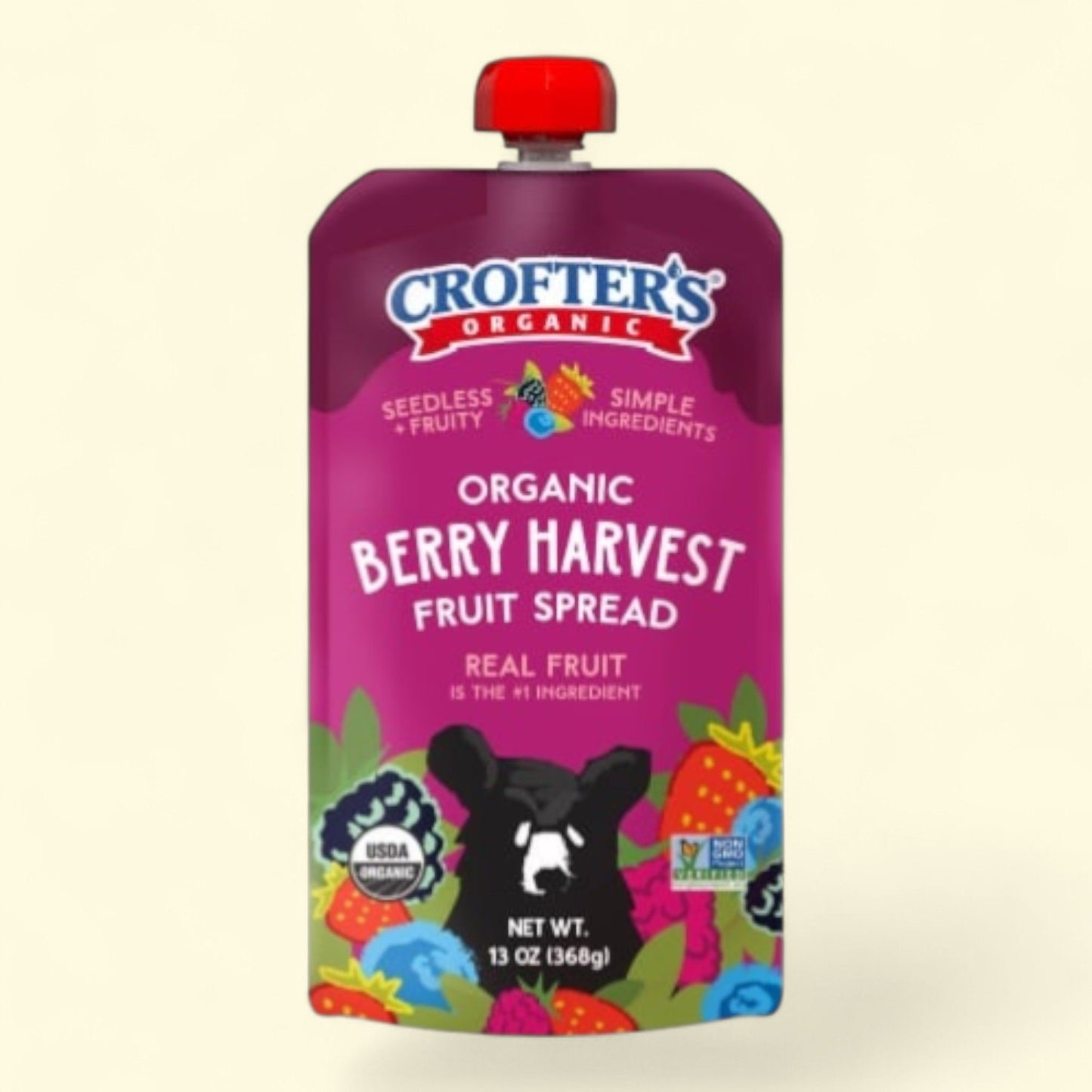 Crofter's Organic Berry Harvest Fruit Spread, 10 oz