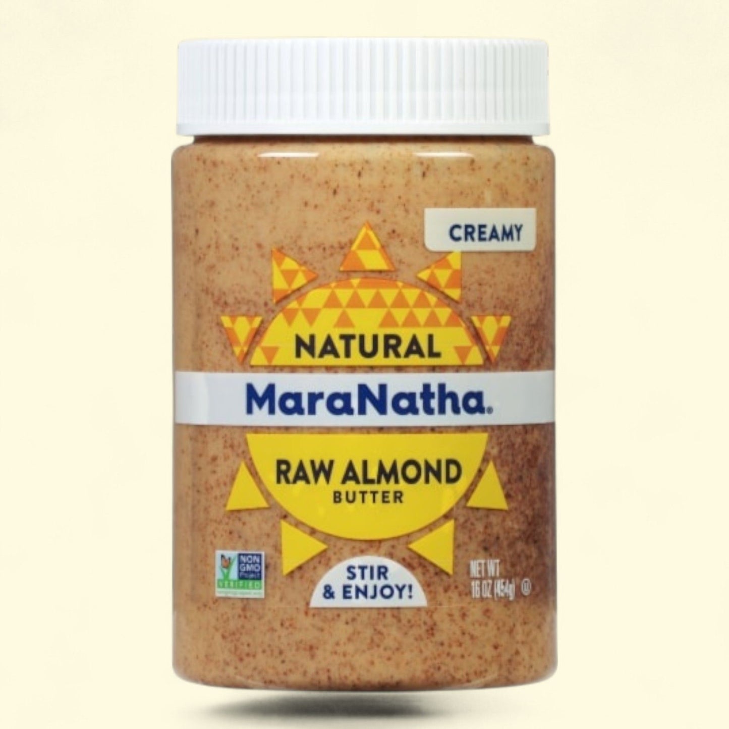 Beurre d'amande MaraNatha, crémeux, cru, 450 g