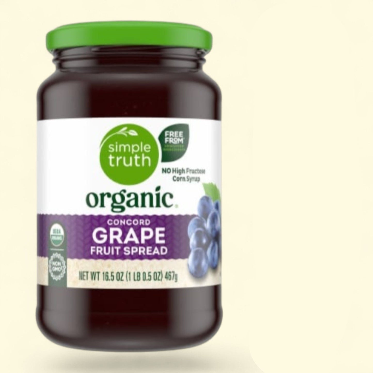 Simple Truth Organic, Grape Fruit Spread, 16.5 oz