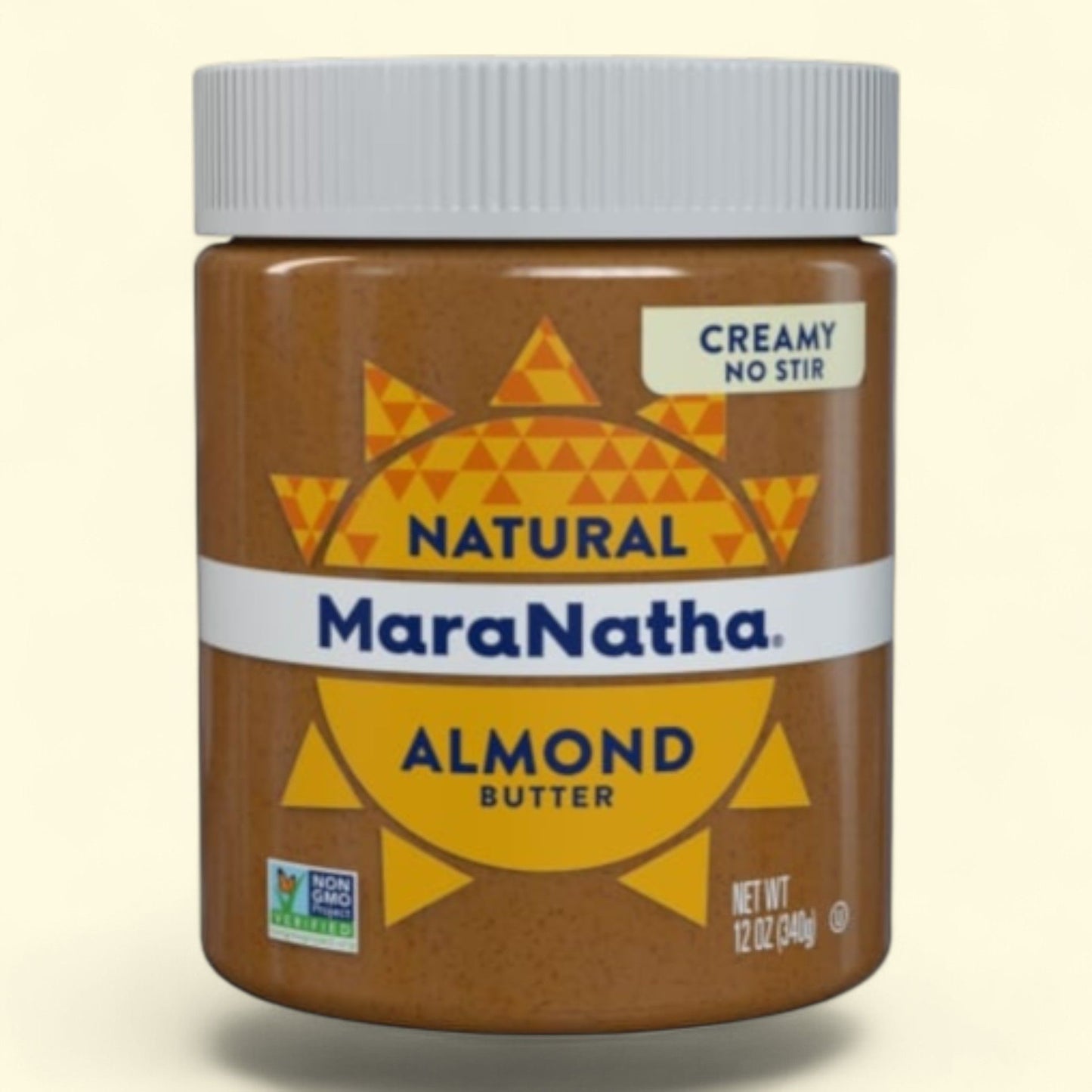 Beurre d'amande MaraNatha, nature et onctueux, sans mélange, 450 g