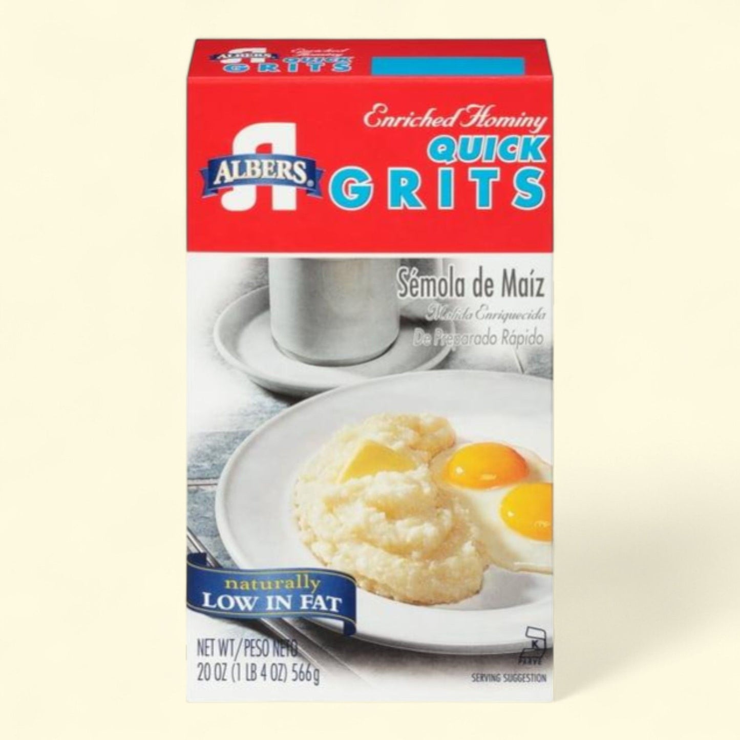 Albers Enriched Hominy Quick Grits, 20 oz.