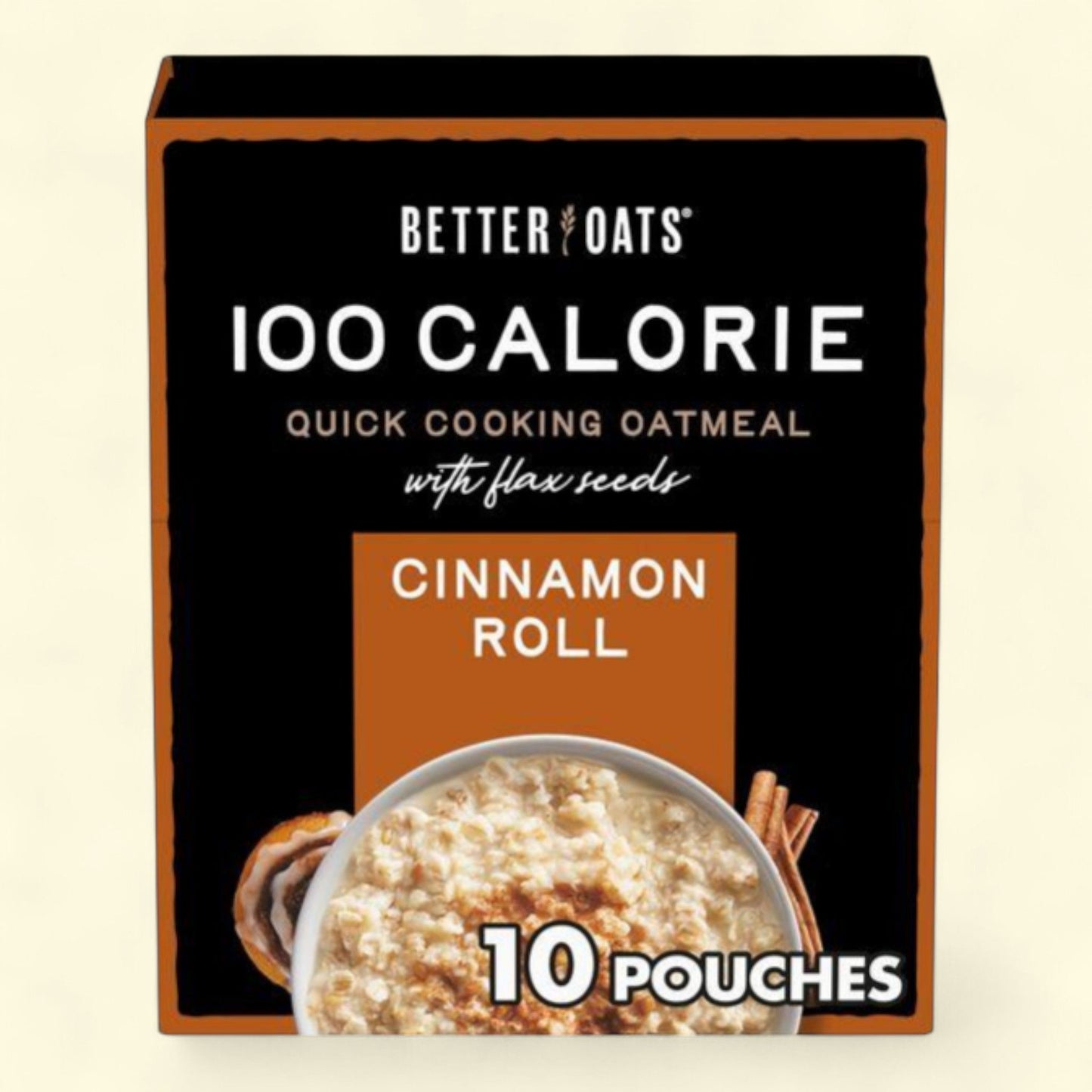 Better Oats Fit Cinnamon Roll Oatmeal, 10ct — authentic US product shipped worldwide by Treatspree