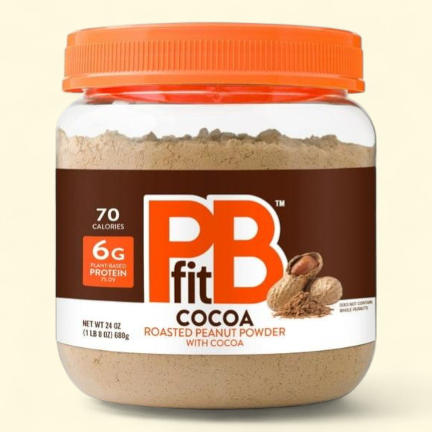 PBfit Peanut Butter Powder Chocolate Flavor, 24 oz