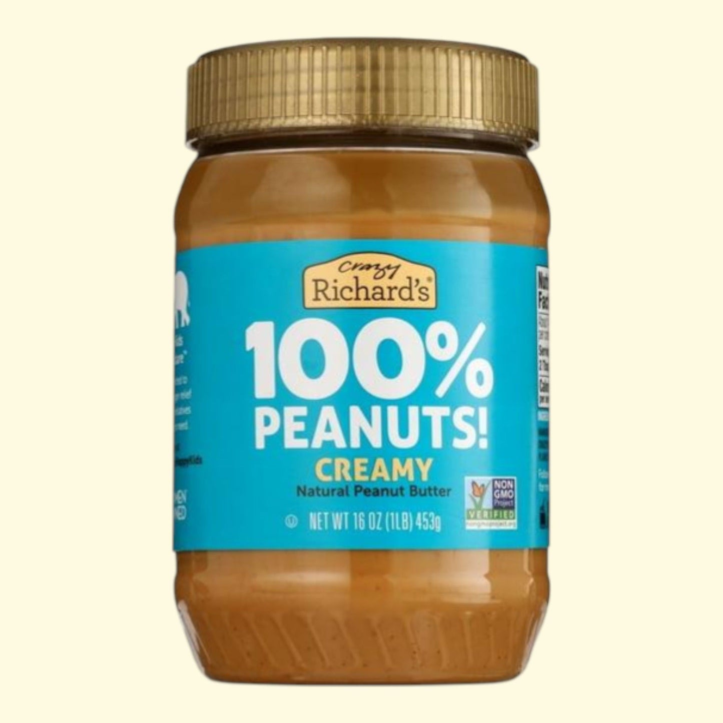 Crazy Richard's Creamy Peanut Butter, 16 oz