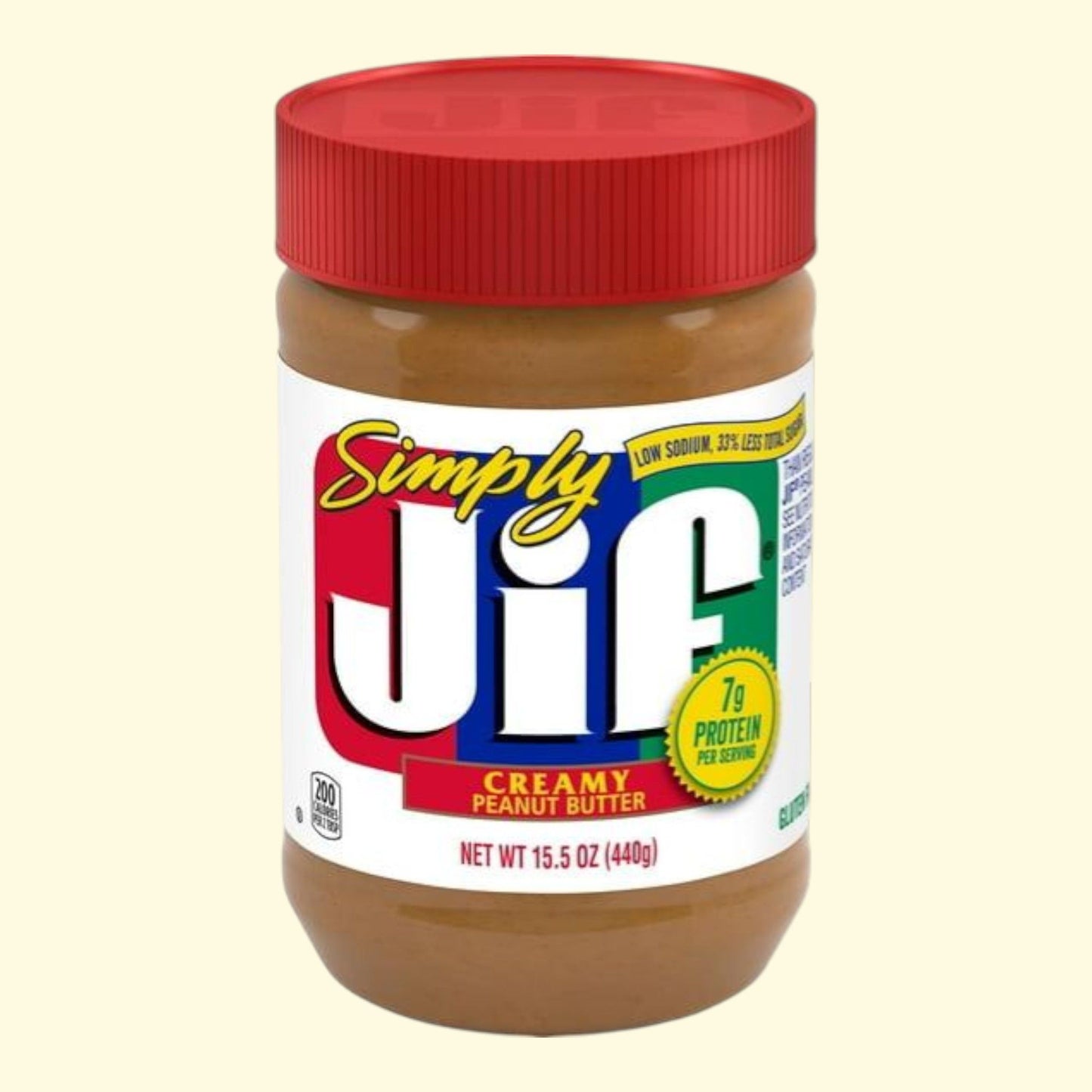 Jif Creamy Peanut Butter, 15.5 Ounces