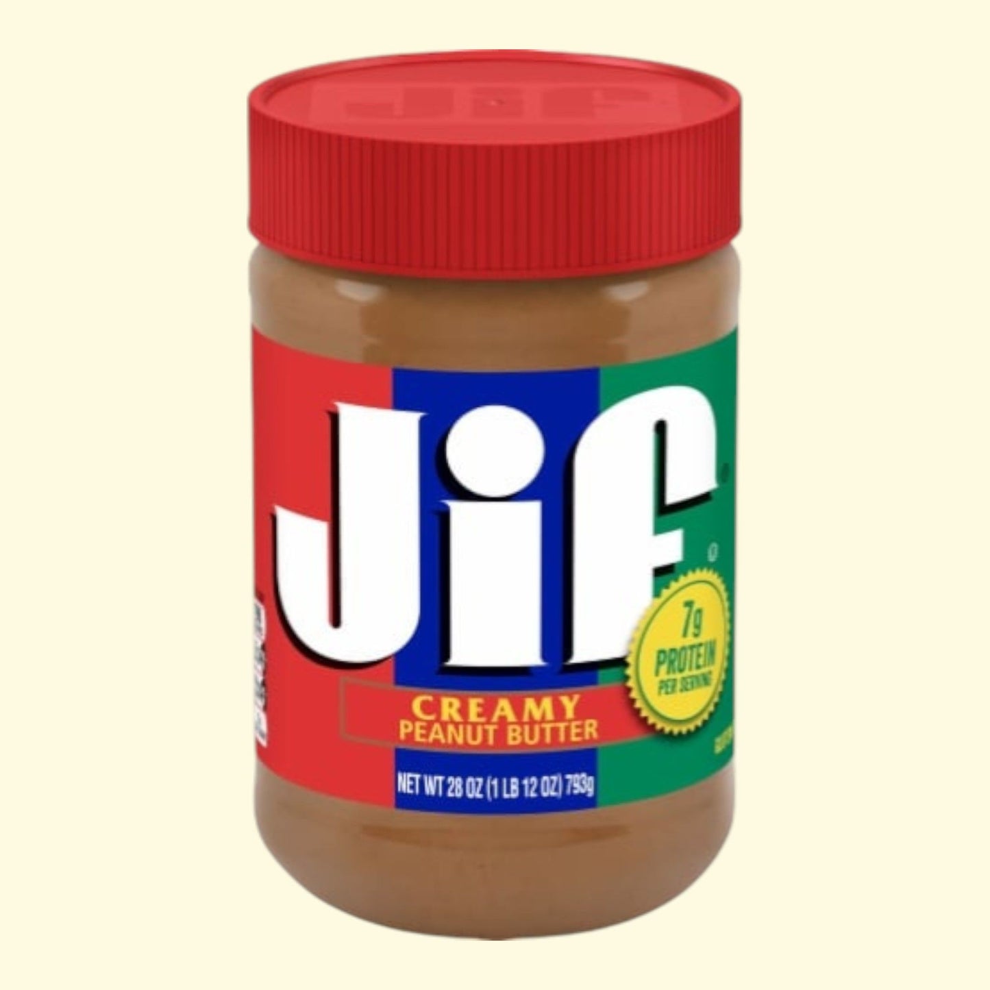 Jif Creamy Peanut Butter, 28 oz