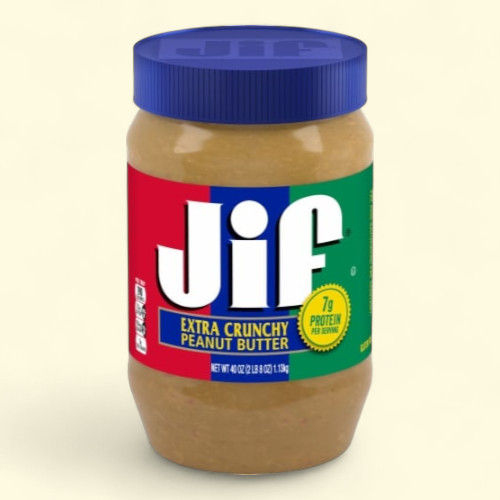 Jif Extra Crunchy Peanut Butter, 40 oz
