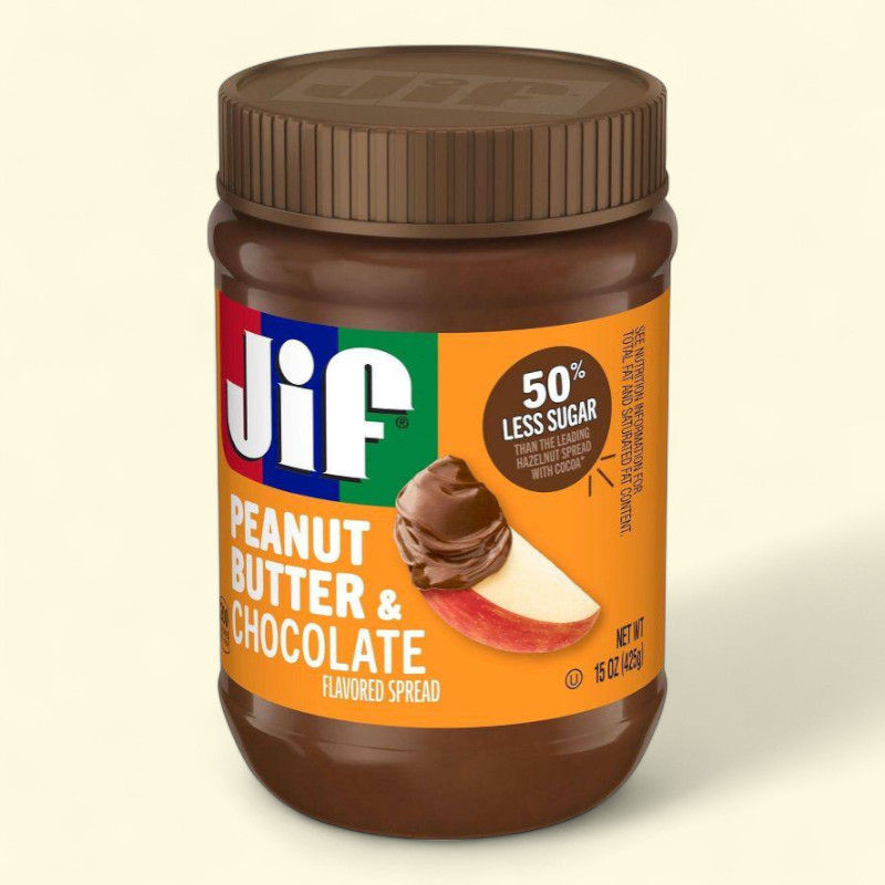 Jif Peanut Butter & Chocolate Flavored Spread, 15oz