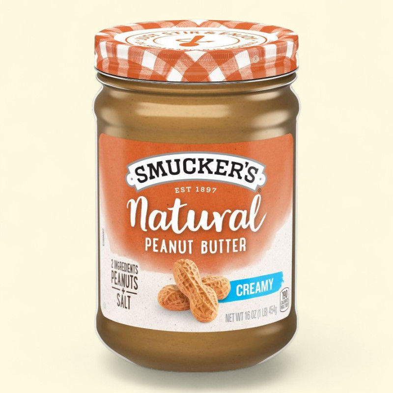 Smucker's Natural Creamy Peanut Butter, 16oz