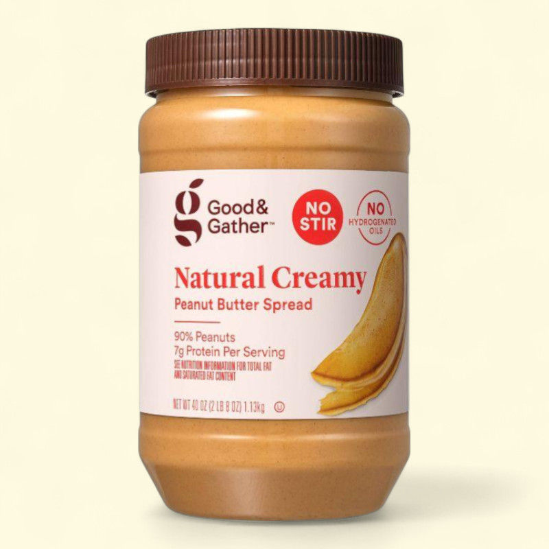 Good & Gather, No Stir Creamy Peanut Butter, 40oz — authentic US product shipped worldwide by Treatspree
