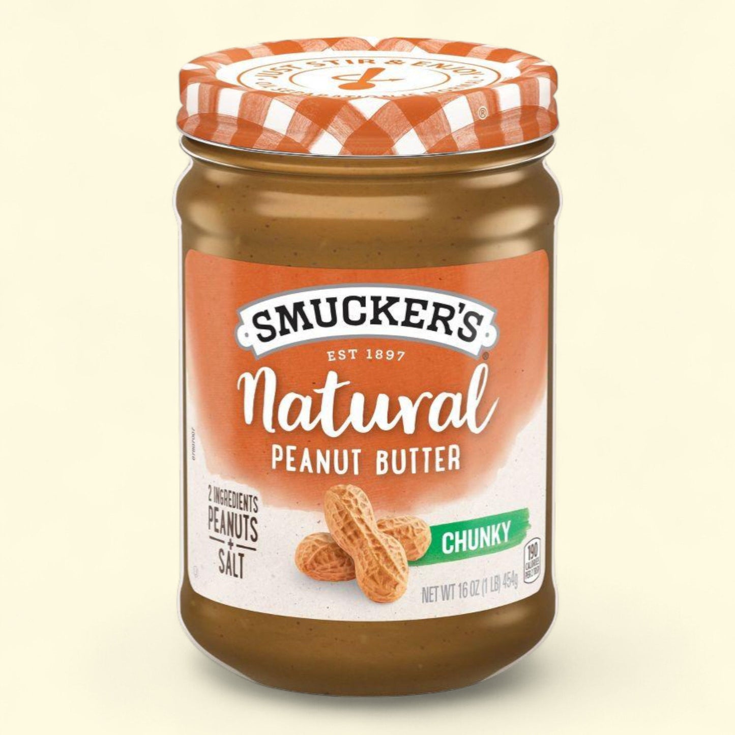 Smucker's Natural Chunky Peanut Butter, 16oz