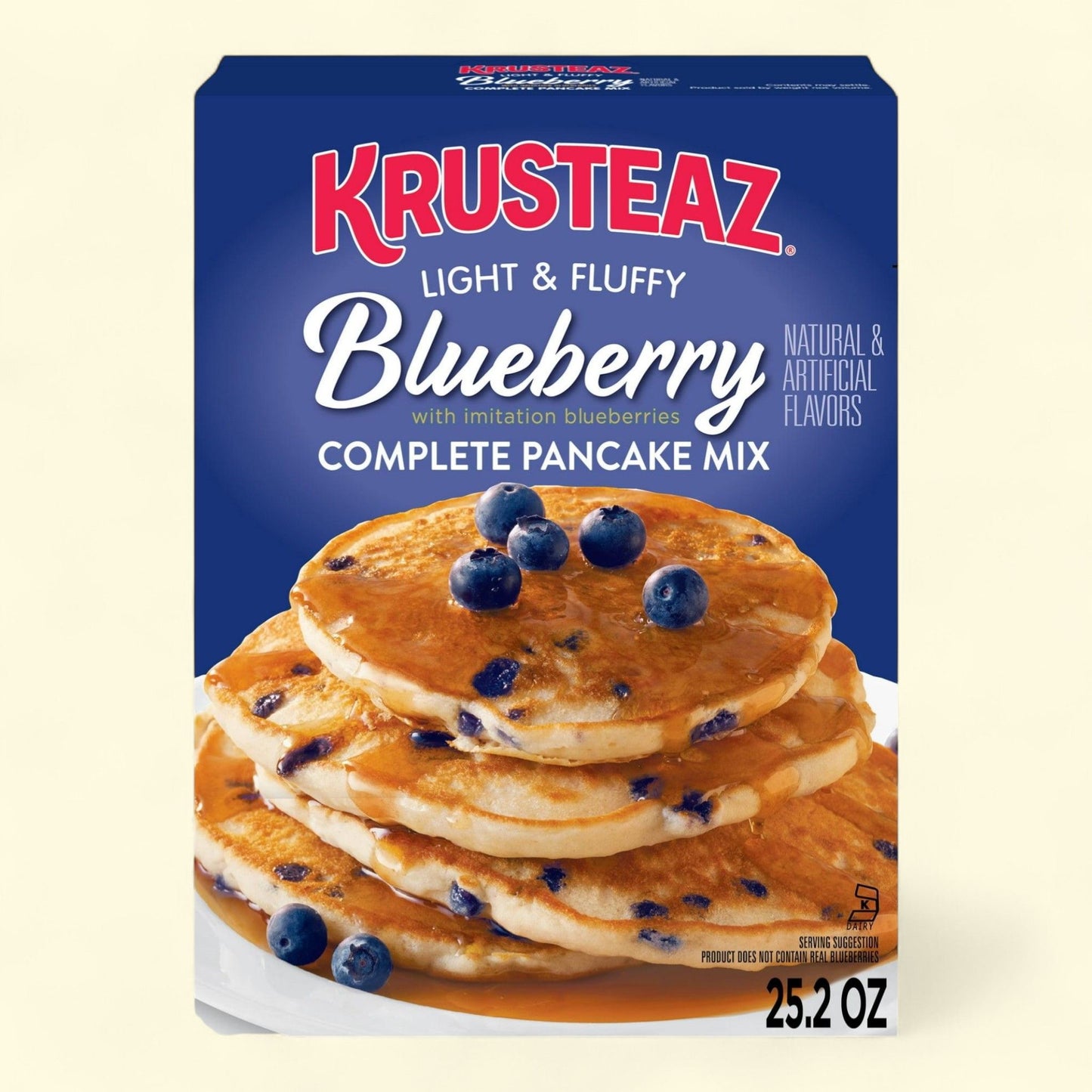 Krusteaz Blueberry Pancake Mix, 25.2 oz