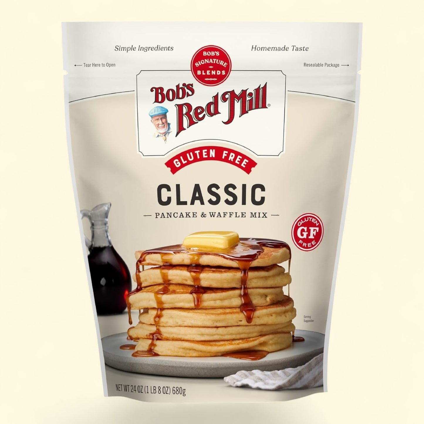 Bob's Red Mill Pancake Mix, Gluten Free, 24 oz