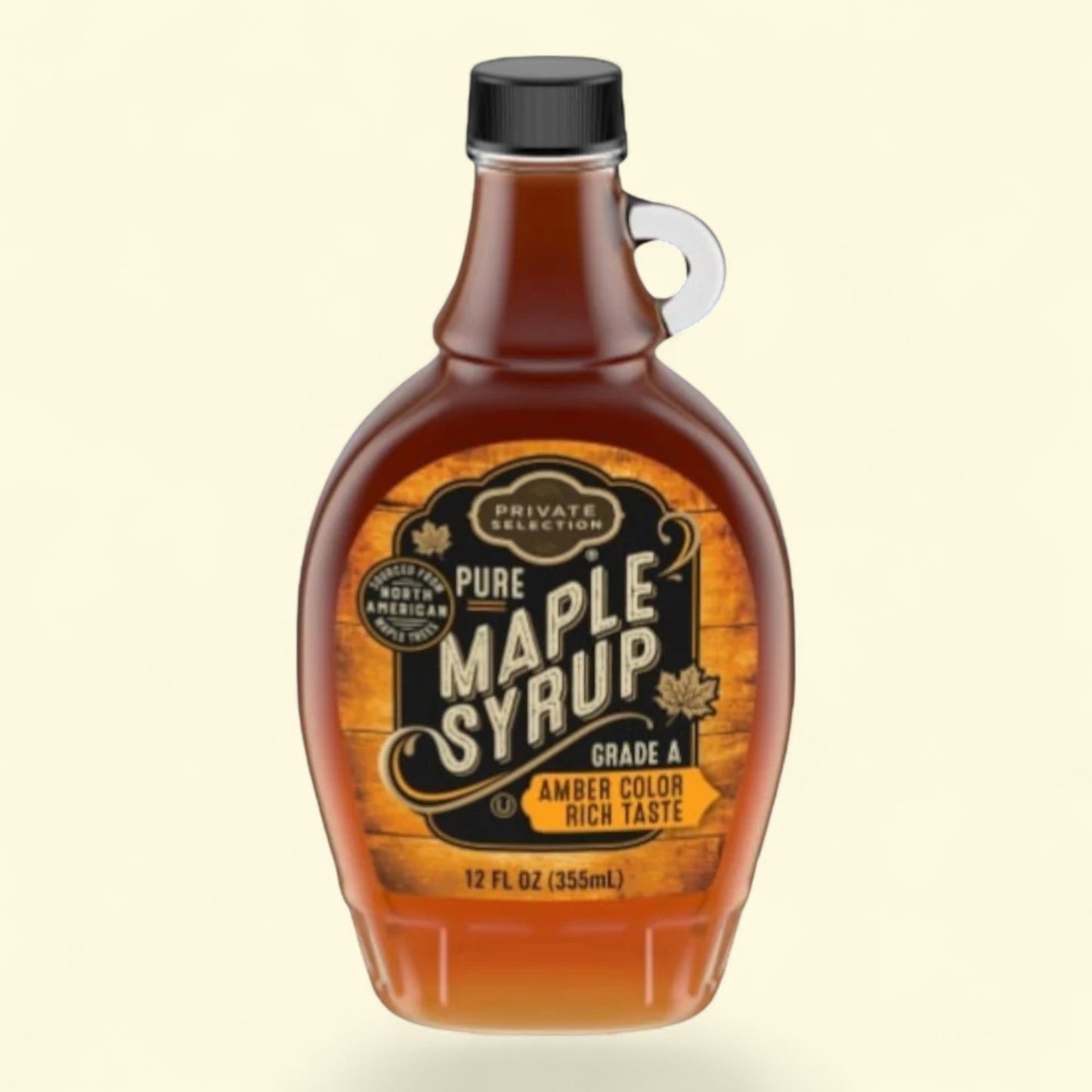 Private Selection, Pure Grade A Amber Color Rich Taste Maple Syrup, 12oz